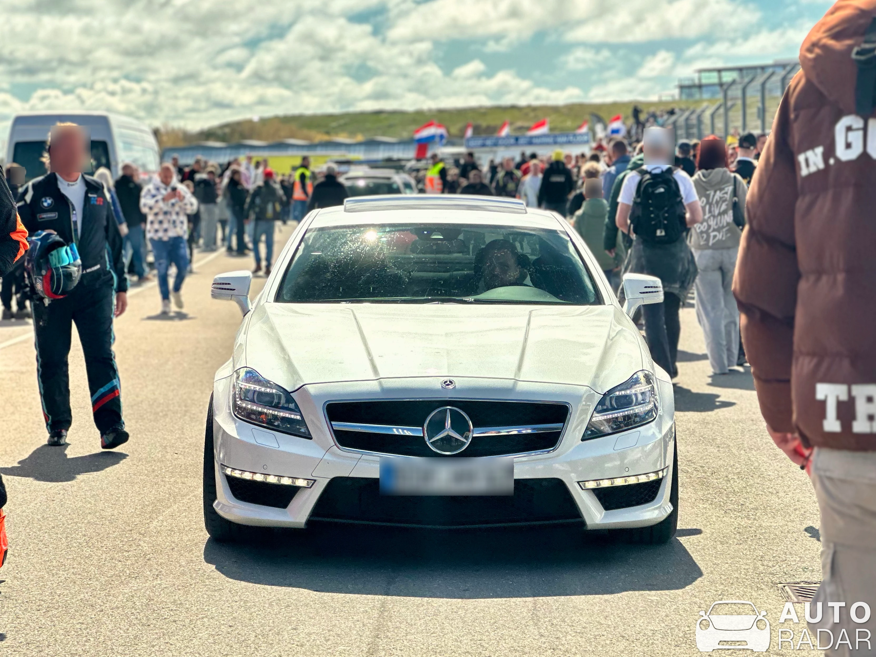 Mercedes-Benz CLS 63 AMG C218 spotted in Zandvoort