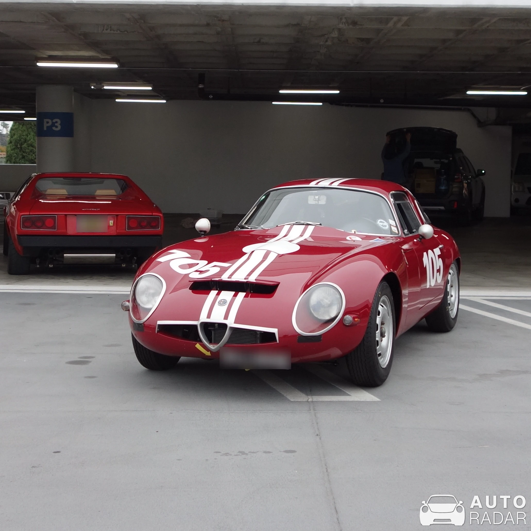 Alfa Romeo Giulia TZ 2 spotted in Los Angeles
