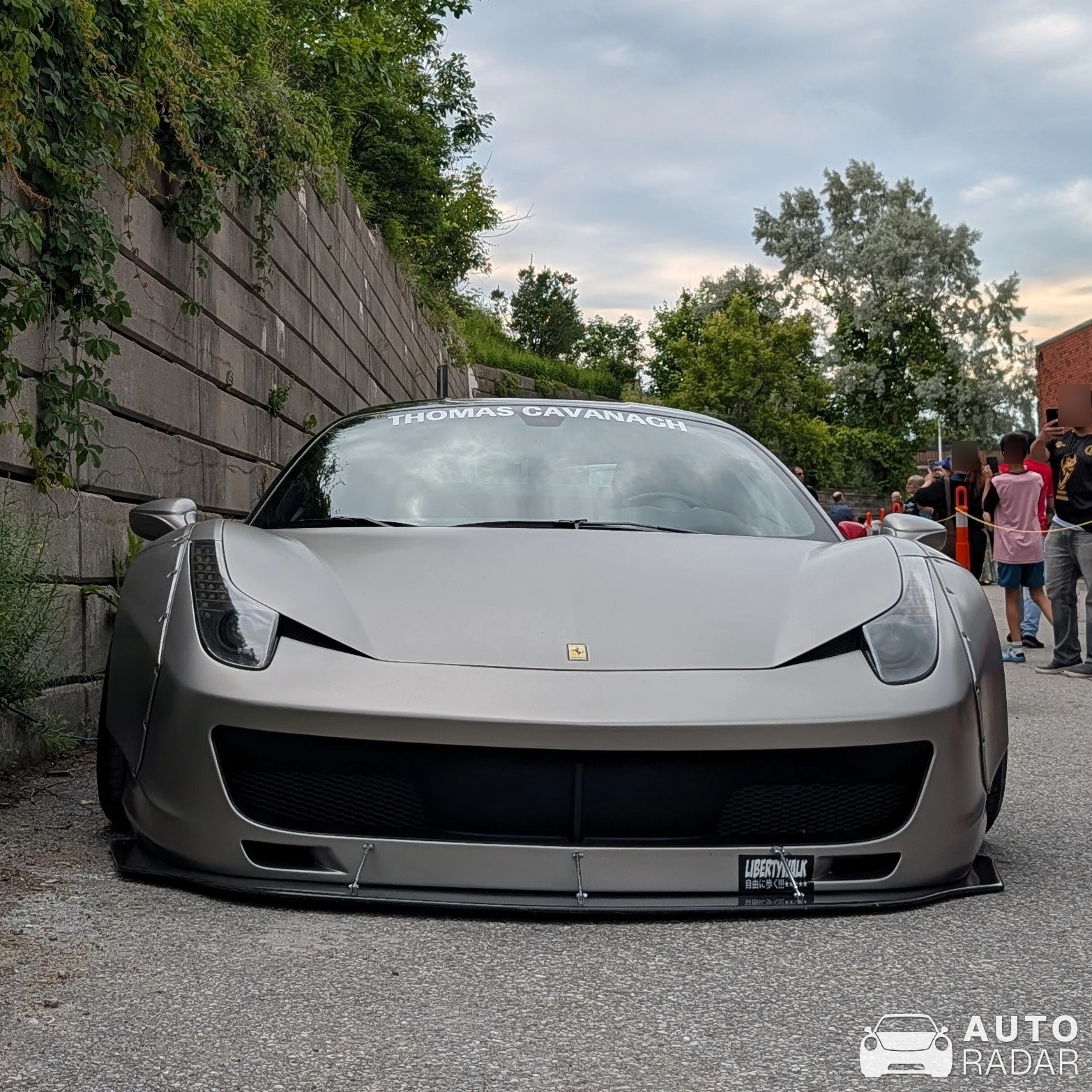 Ferrari 458 Italia Liberty Walk Widebody spotted in Ottawa