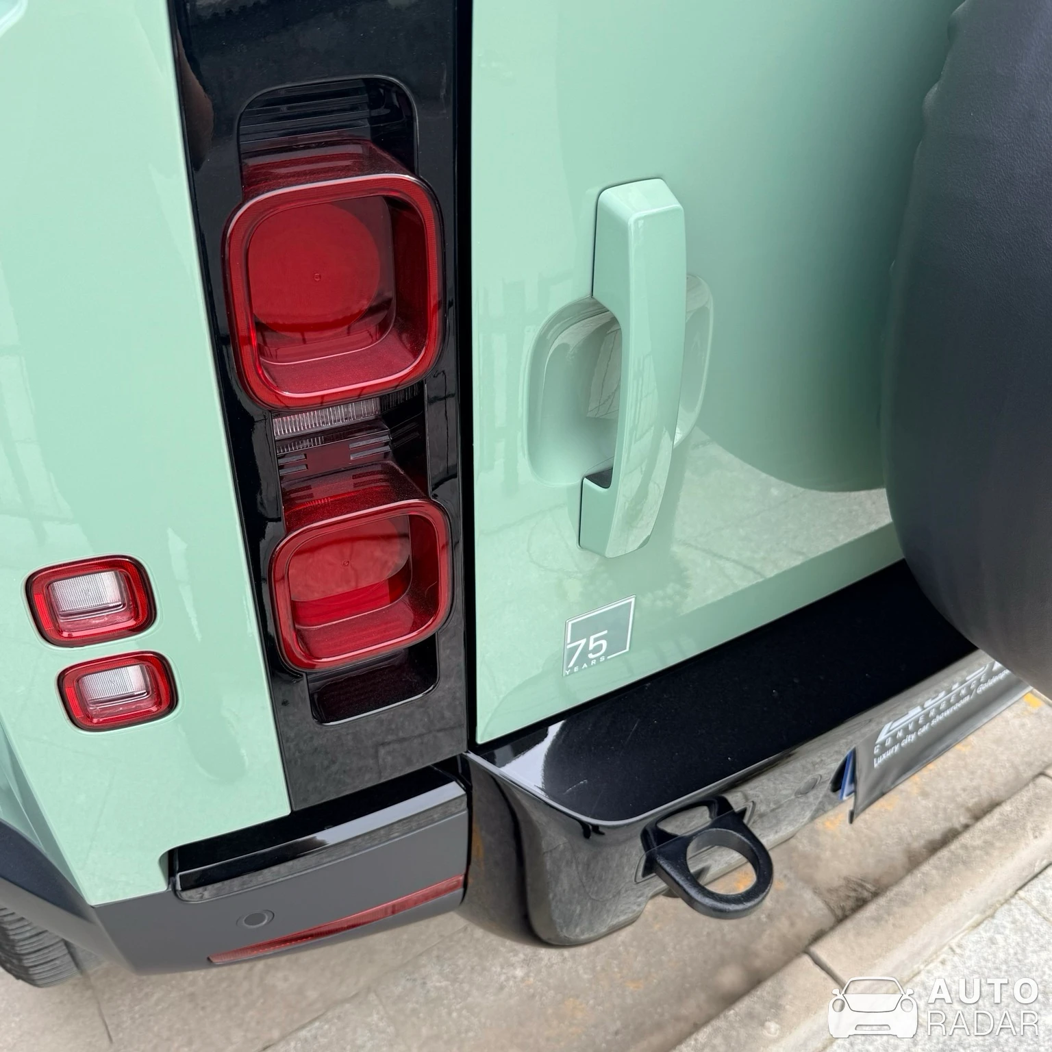 Land Rover Defender 110 75th Limited Edition spotted in Beijing