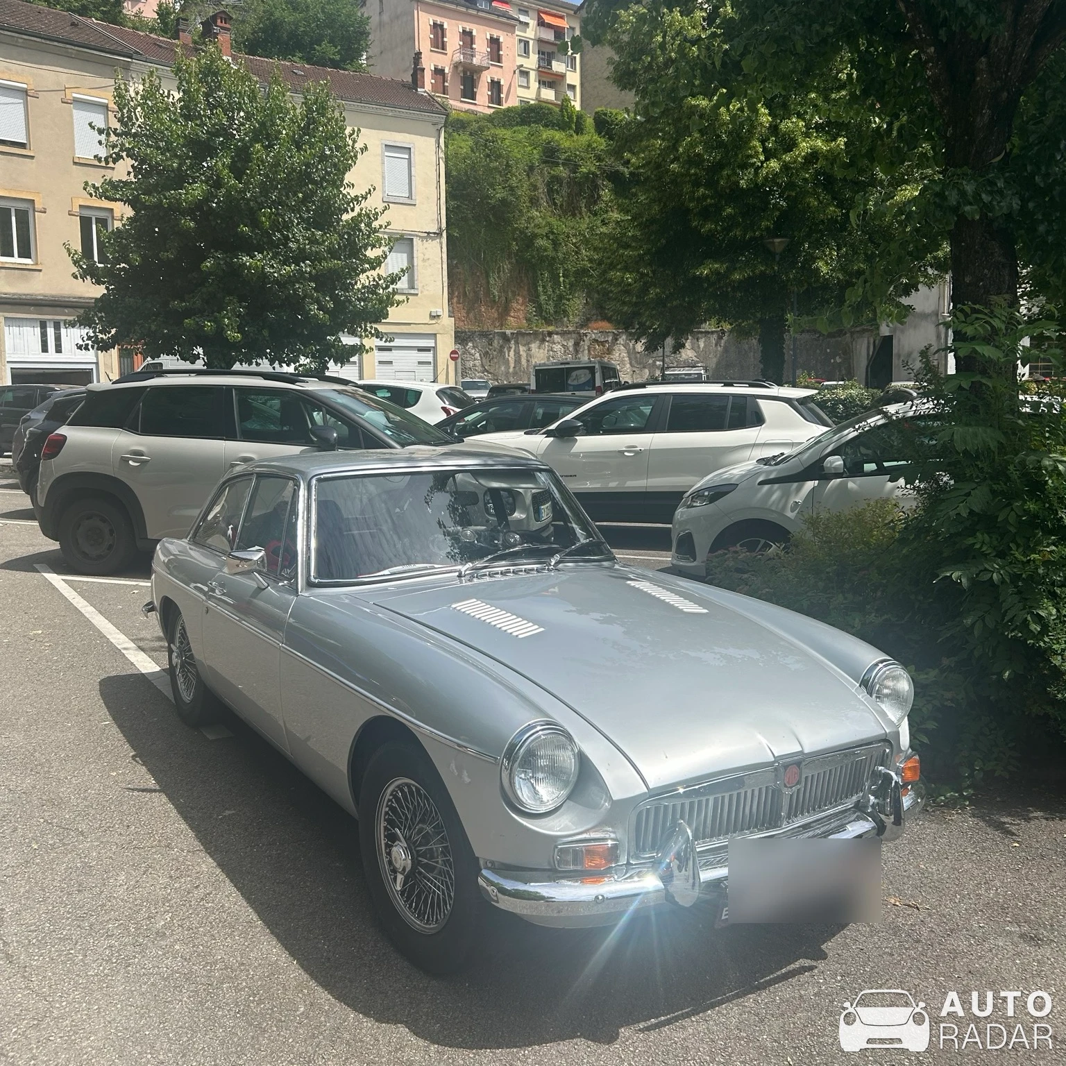 MG MGB GT spotted in Geneva