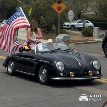 Porsche 356 A Cabriolet spotted in Rancho Santa Fe