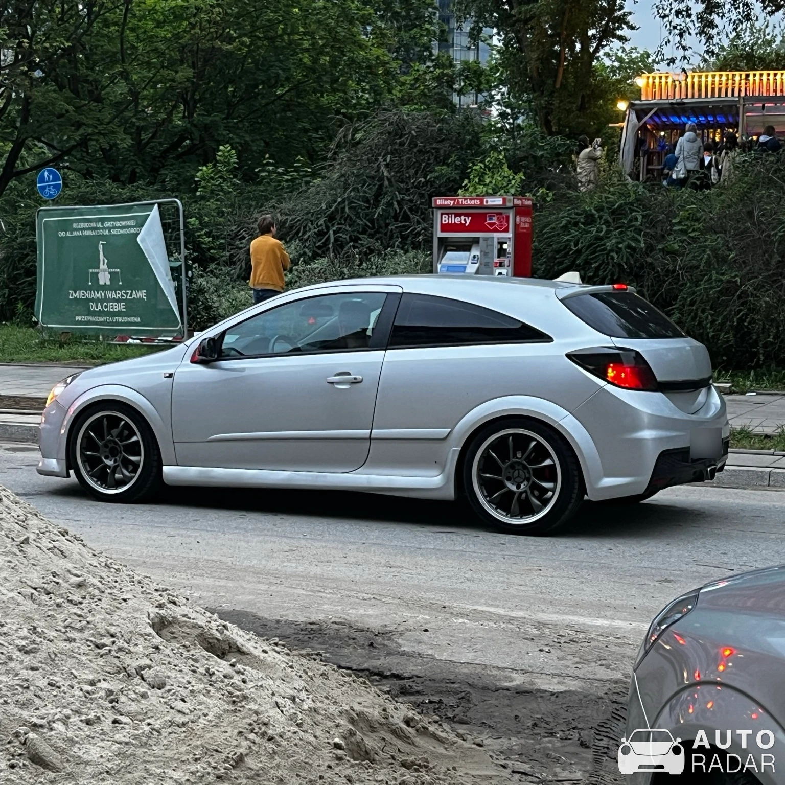 Opel Astra GTC spotted in Warszawa