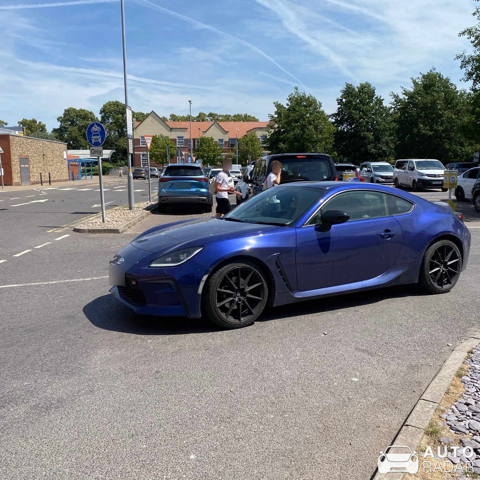 Toyota GR86 spotted in Chichester