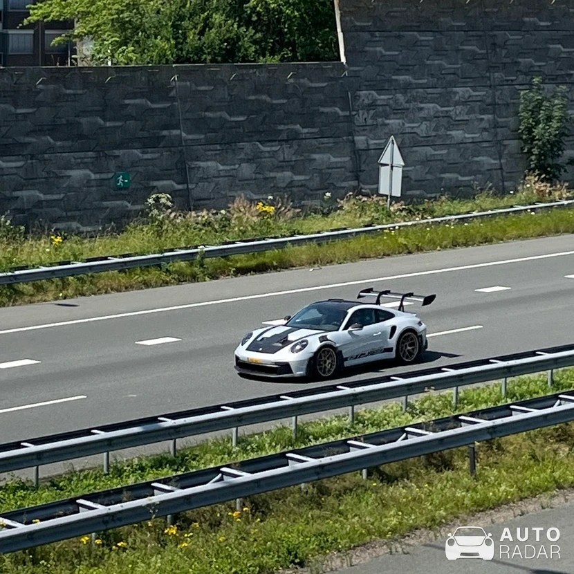Porsche 992 GT3 RS MkI Weissach Package spotted in Nuland