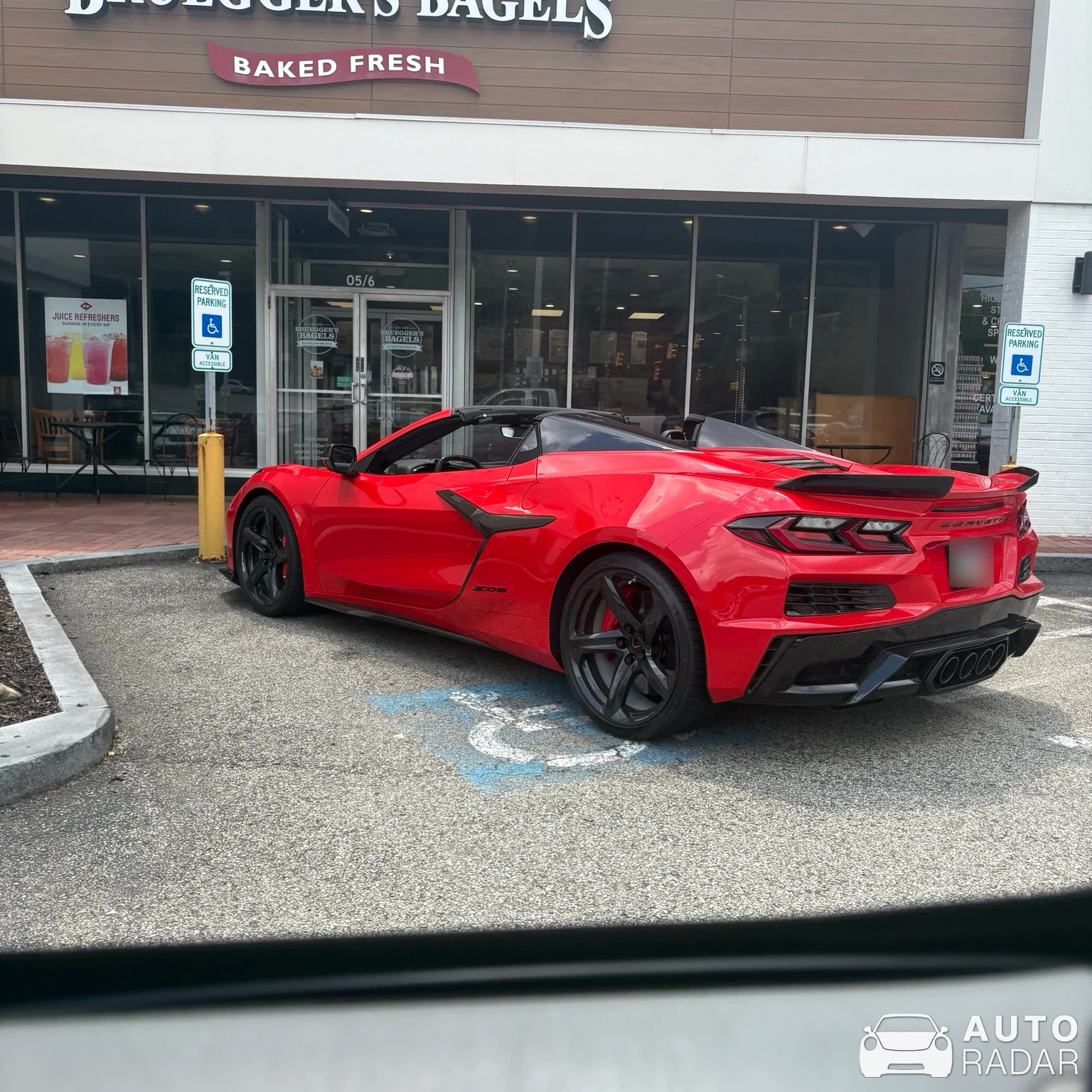Chevrolet Corvette C8 Z06 Convertible spotted in Pittsburgh