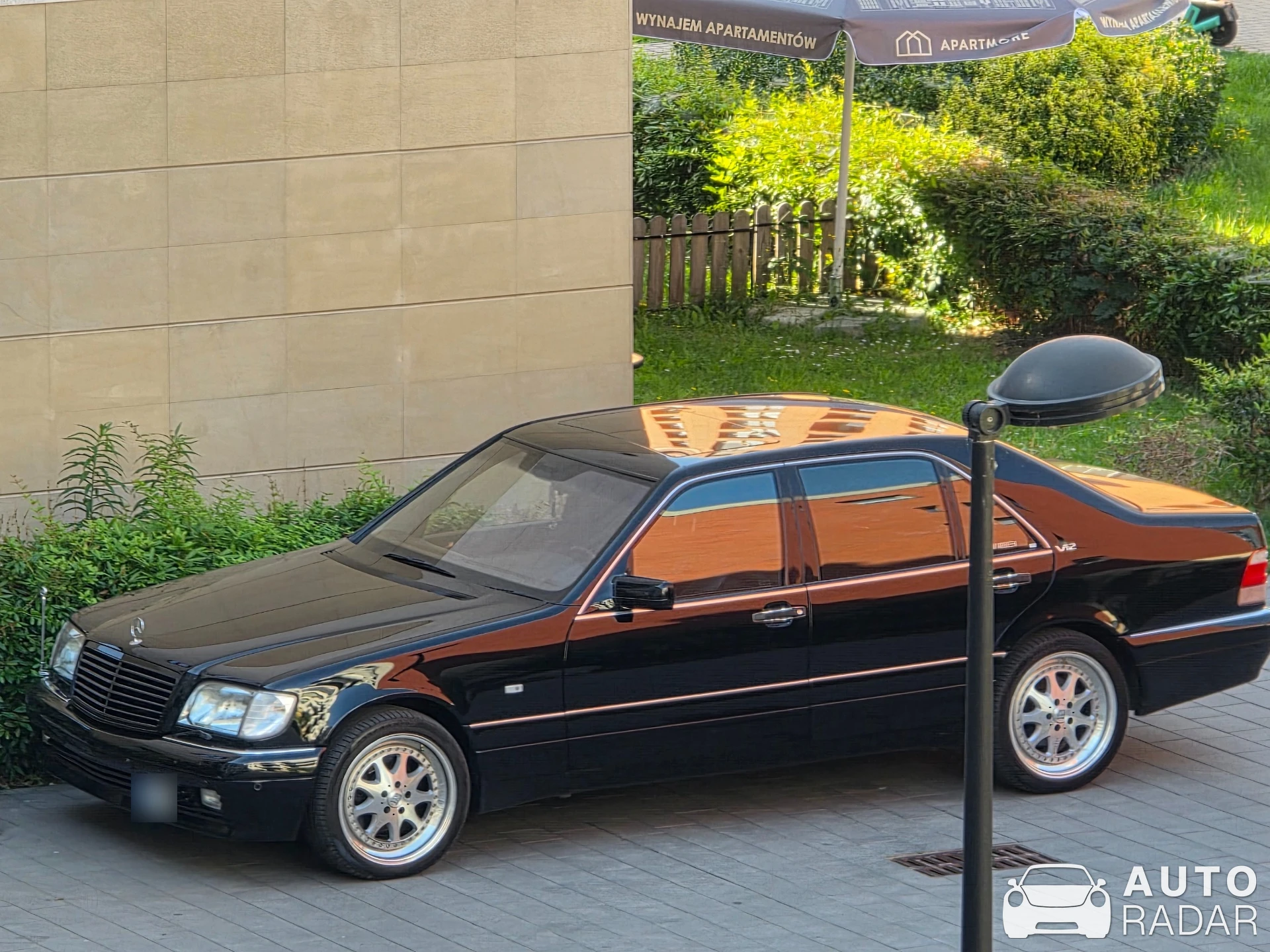 Mercedes-Benz S 60 AMG W140 spotted in Gdańsk