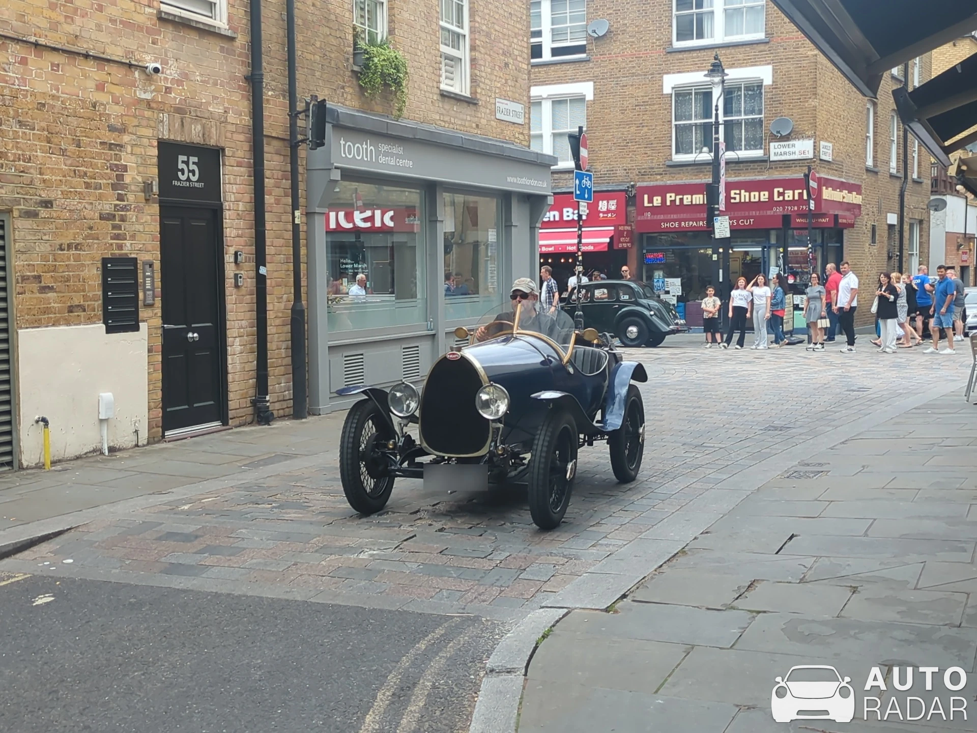 Bugatti Type 13 spotted in London