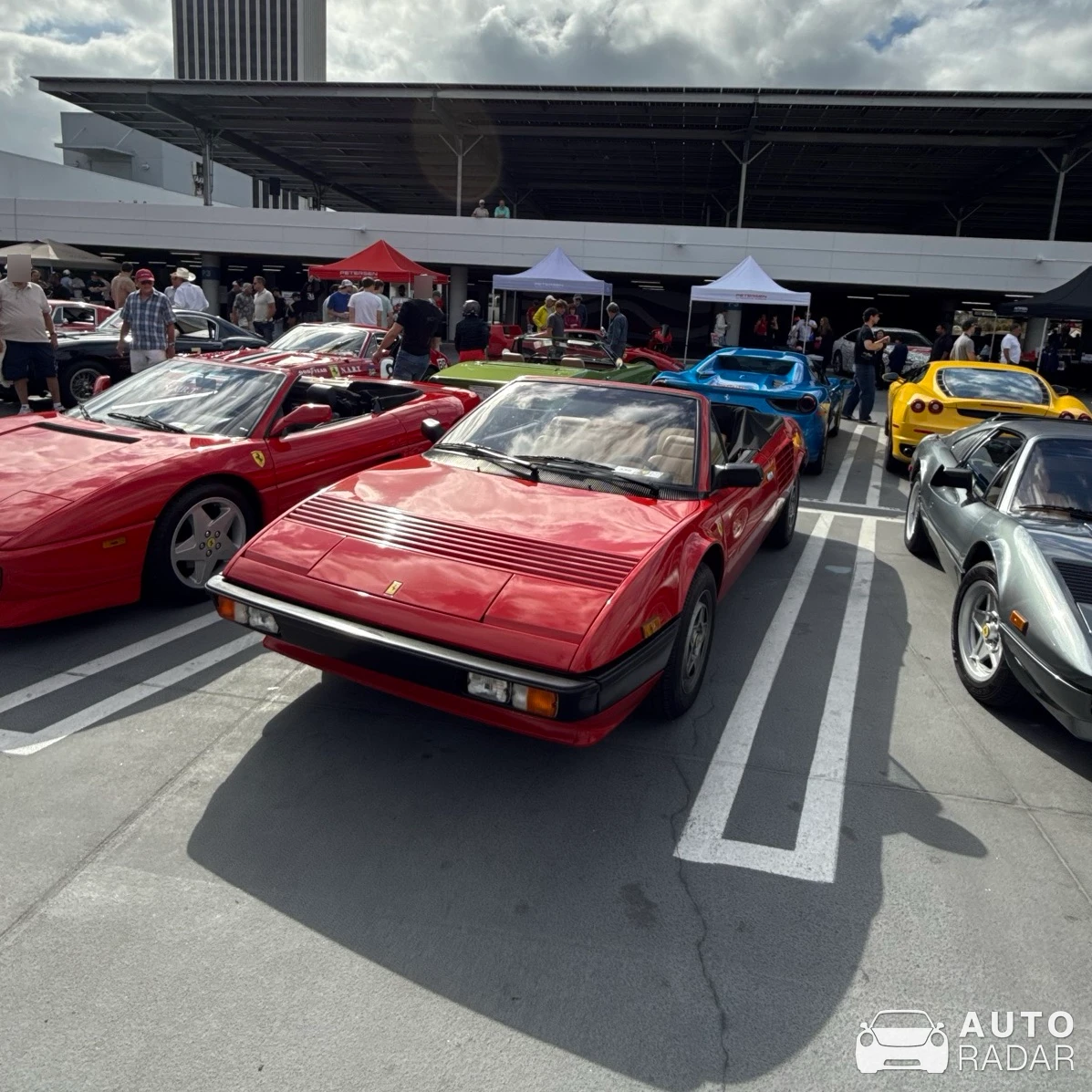 Ferrari Mondial spotted in Los Angeles