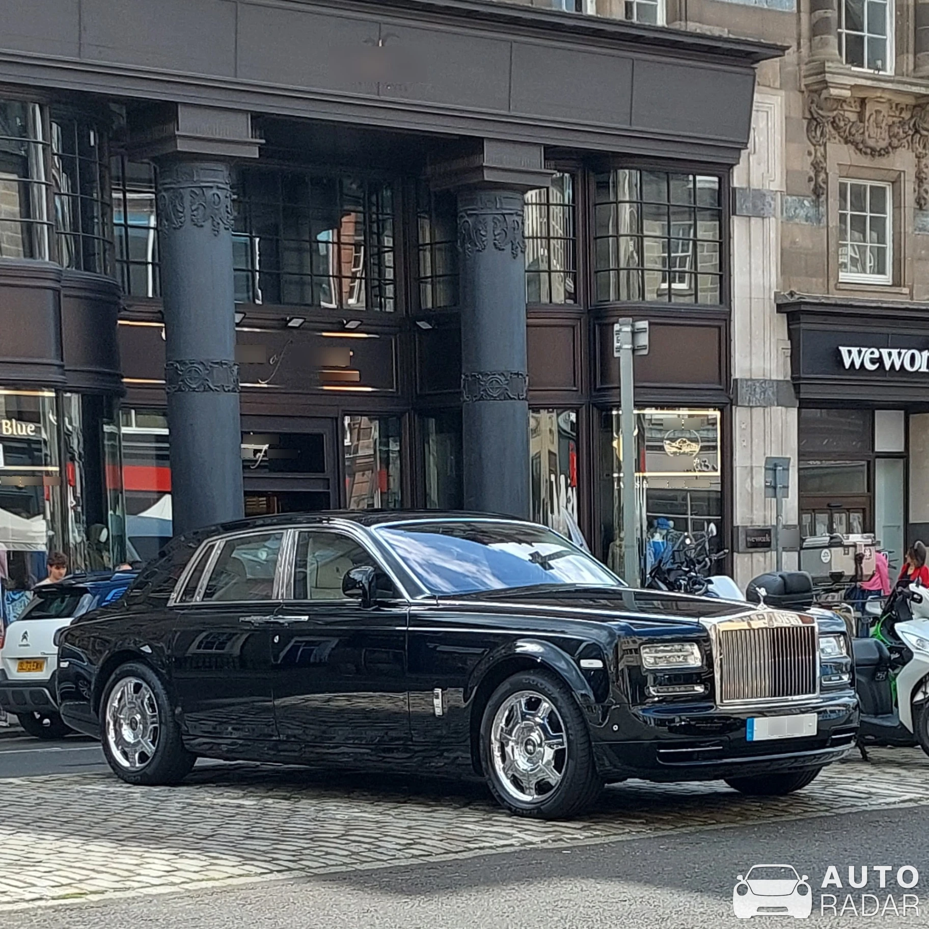 Rolls-Royce Phantom Series II spotted in Edinburgh, United Kingdom