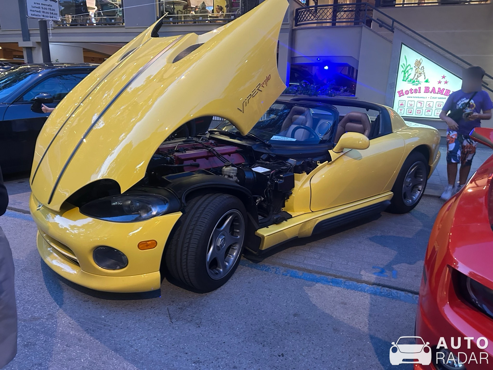 Chrysler Viper spotted in Gatteo