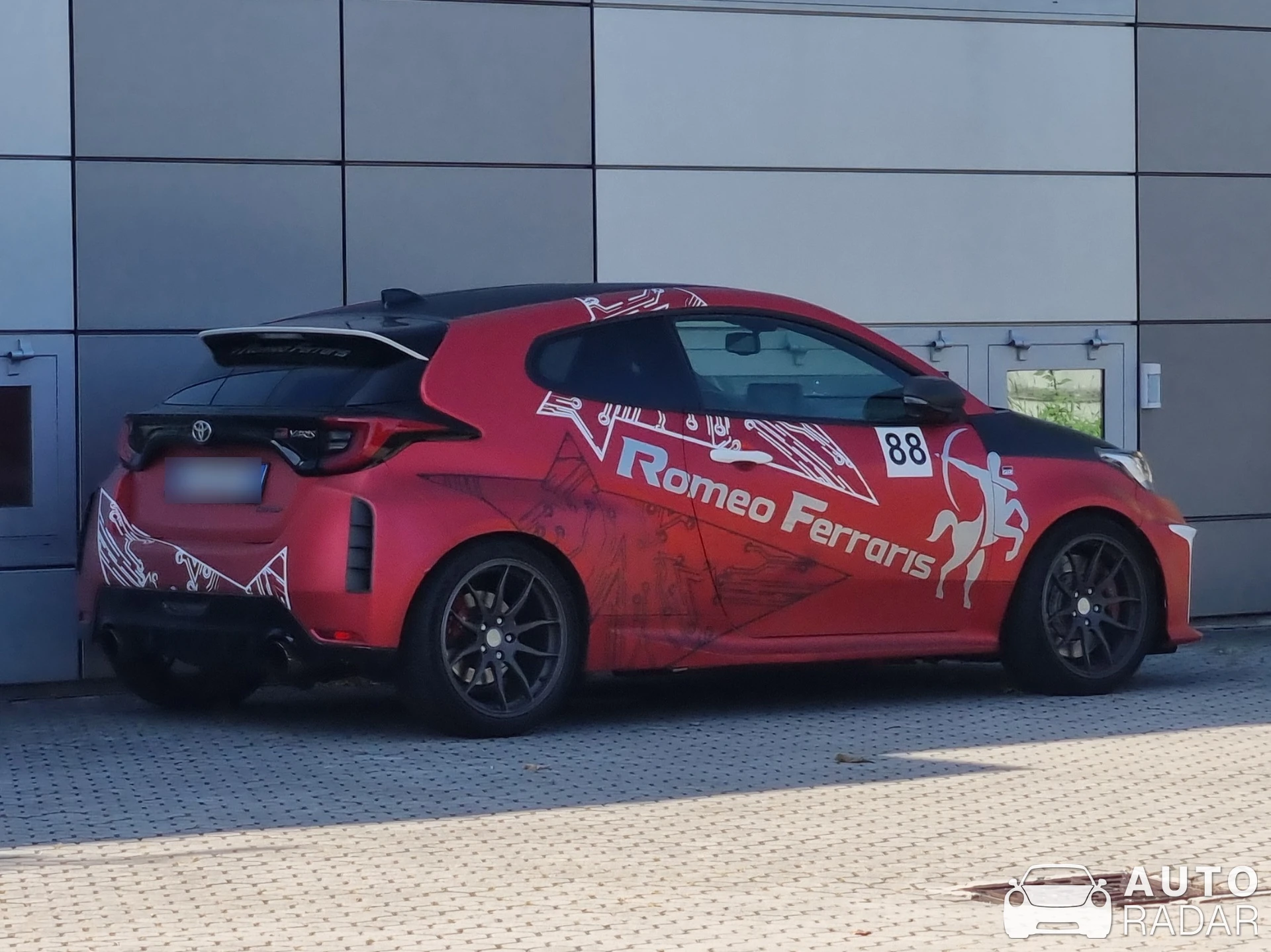 Toyota Yaris GR spotted in Opera, Italy