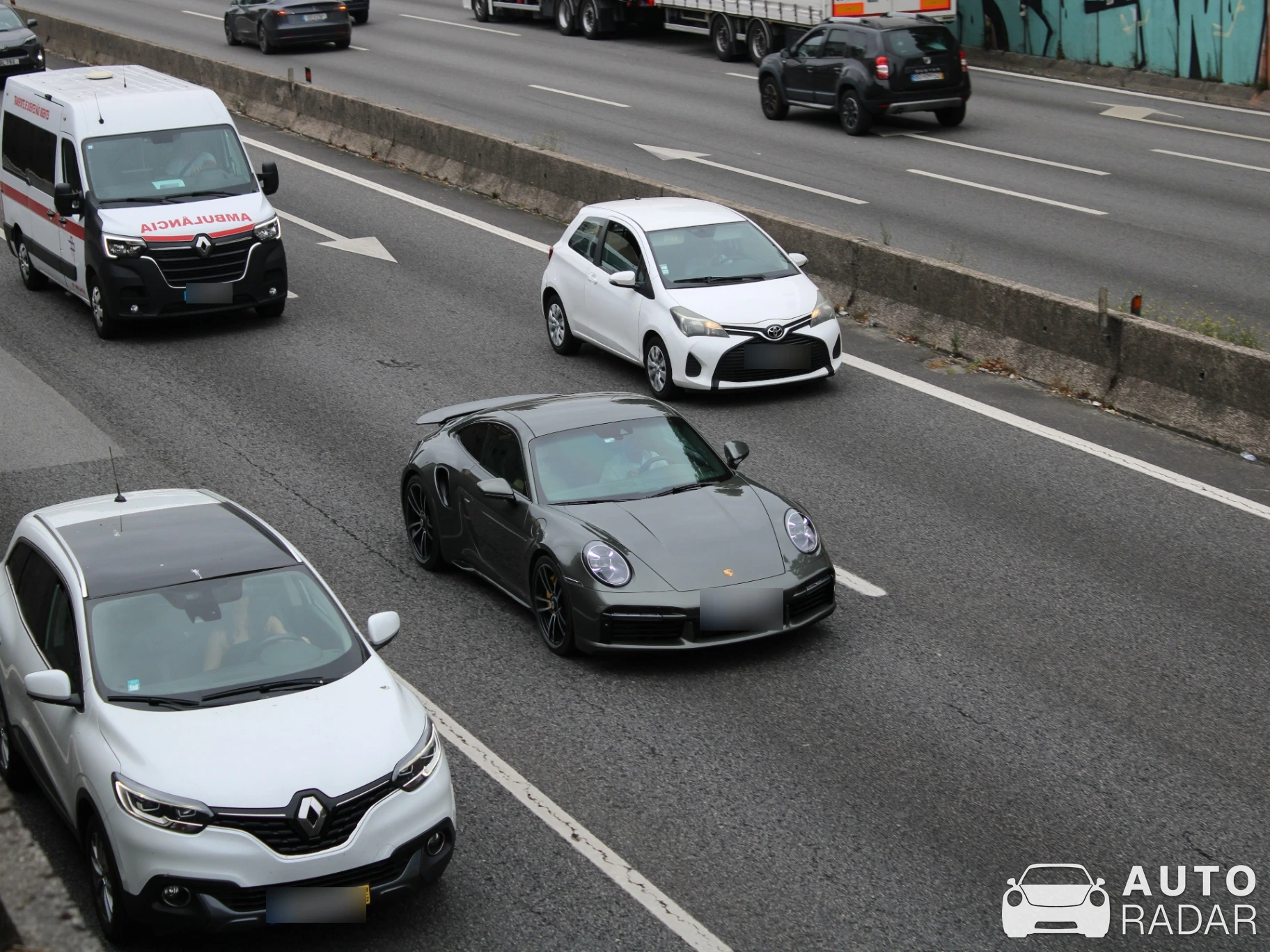 Porsche 992 Turbo S MkI spotted in Porto, Portugal