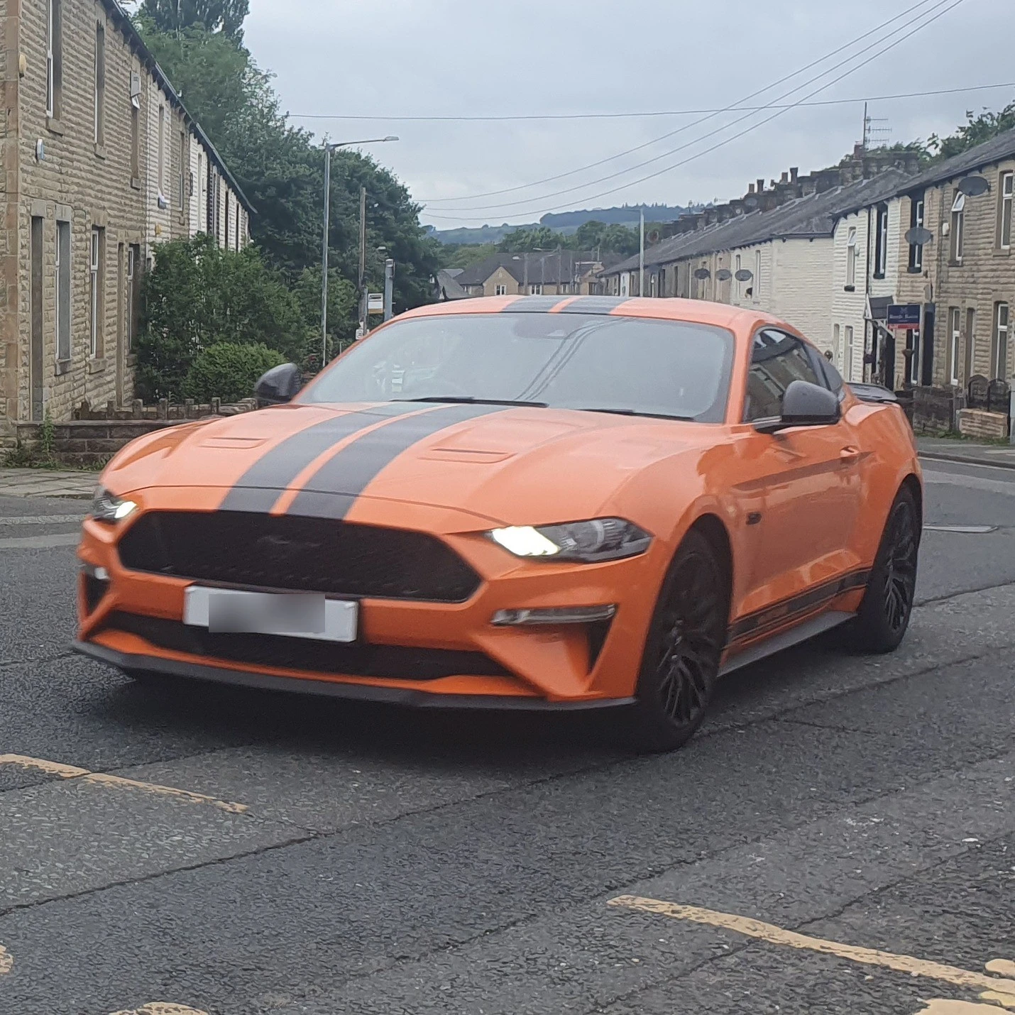 Ford Mustang GT 2018 spotted in Burnley, United Kingdom