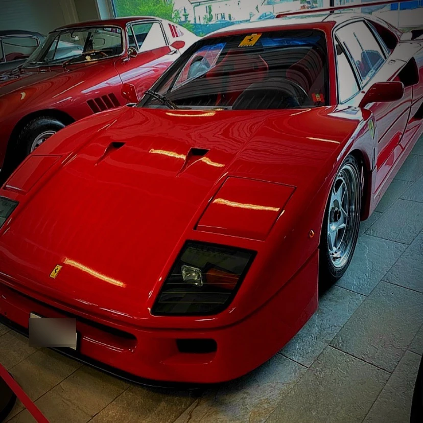 Ferrari F40 spotted in Etoy, Switzerland