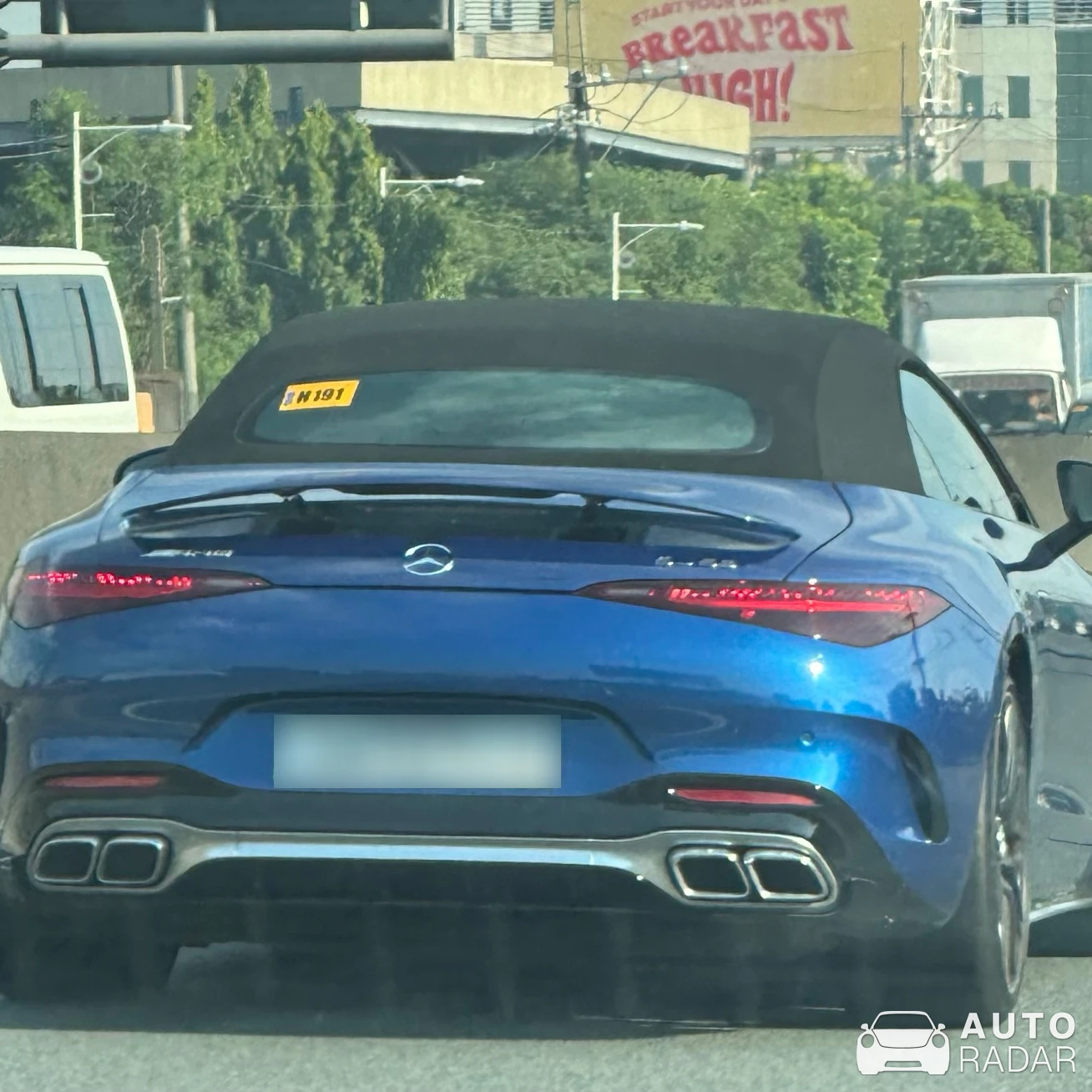 Mercedes-AMG SL 63 R232 spotted in Taguig