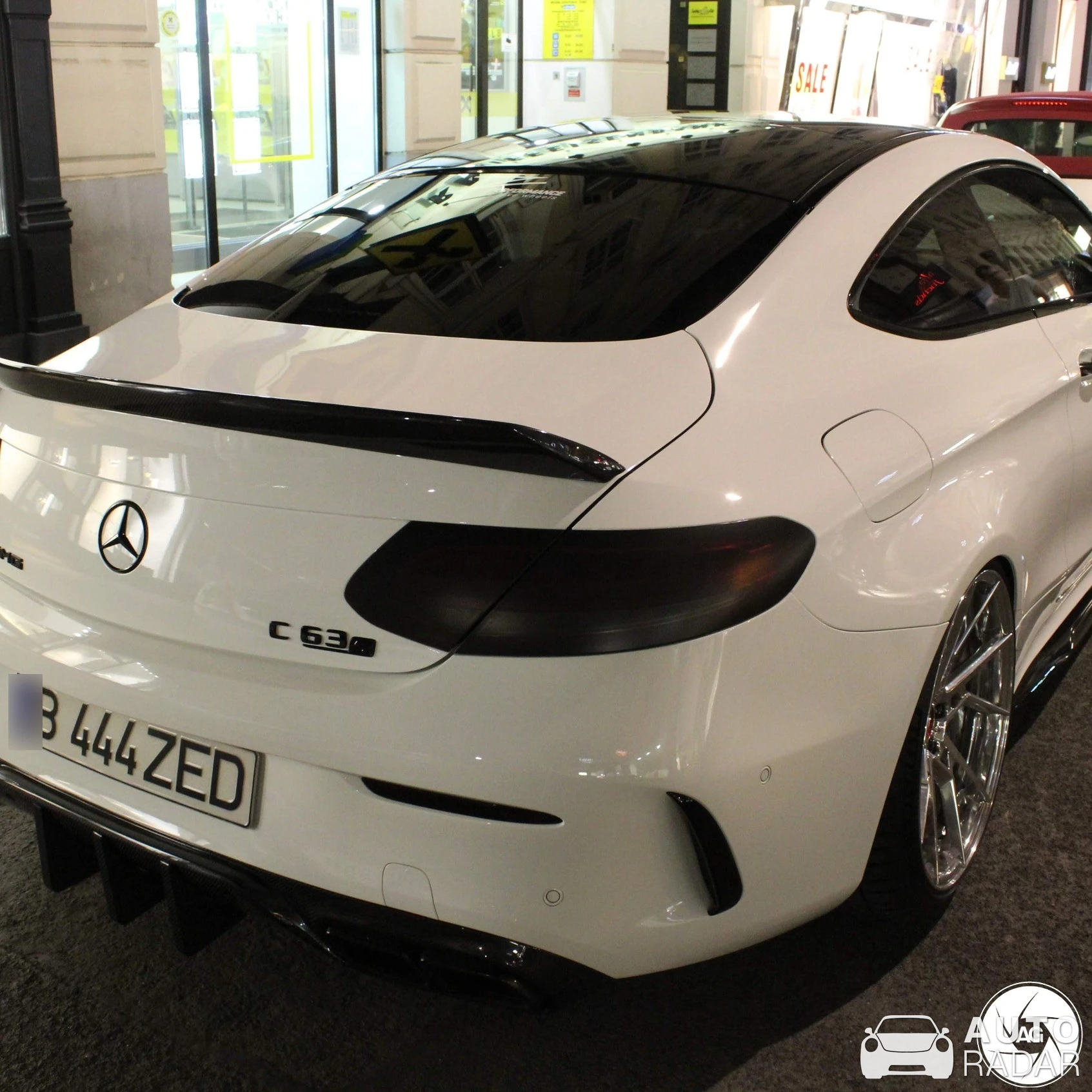 Mercedes-Benz C63 AMG spotted in Marseille, France