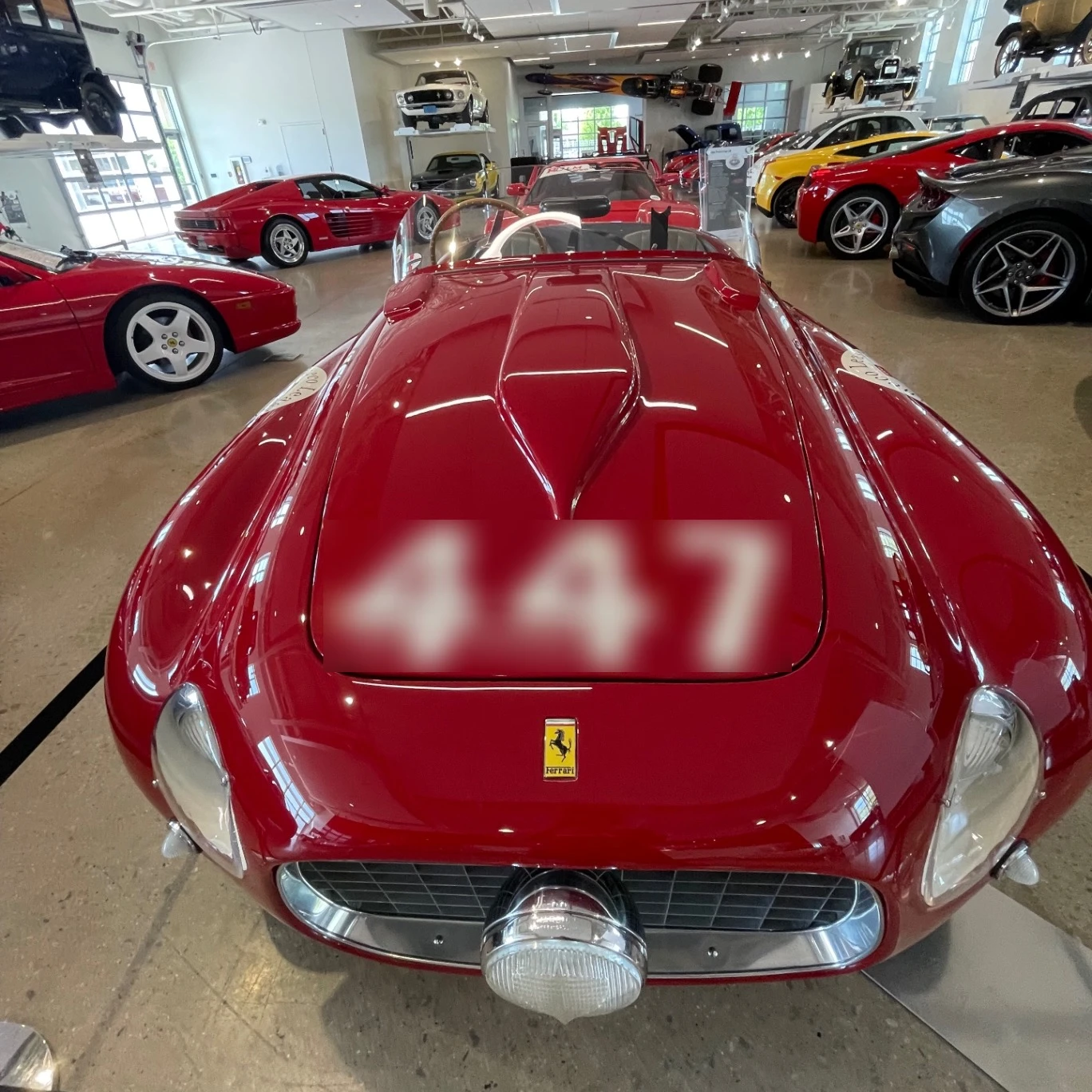 Ferrari 250 testa rossa spotted in Howard, United States