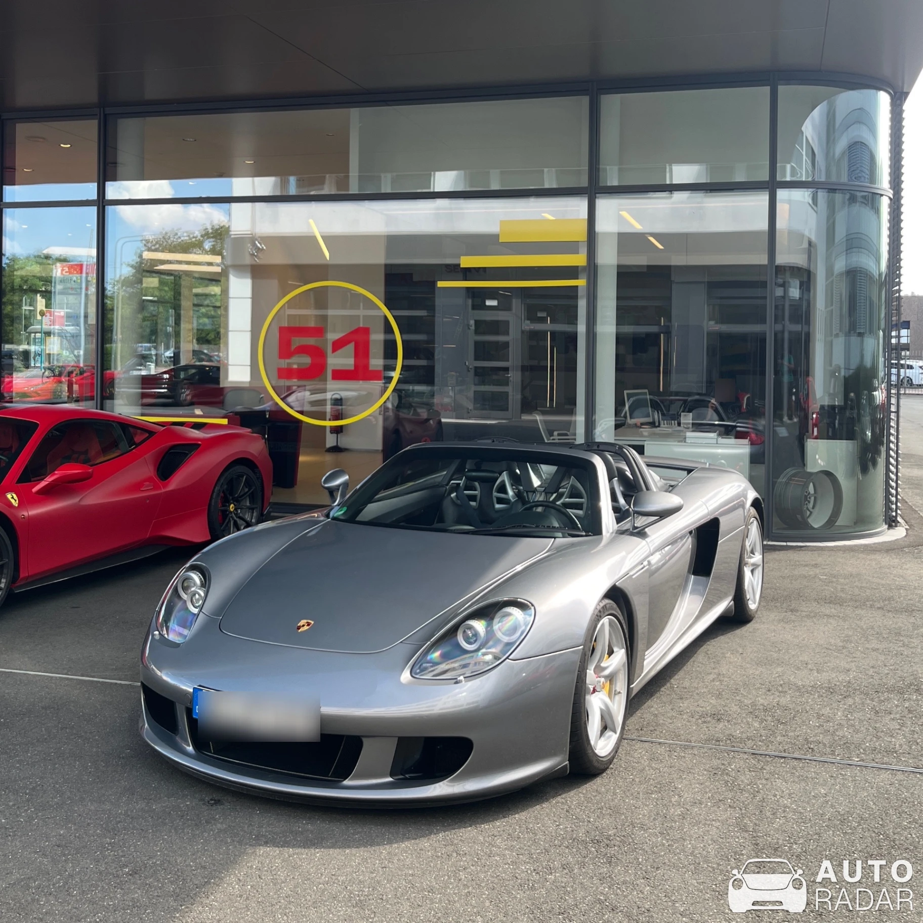 Porsche Carrera GT spotted in Frankfurt am Main, Niemcy