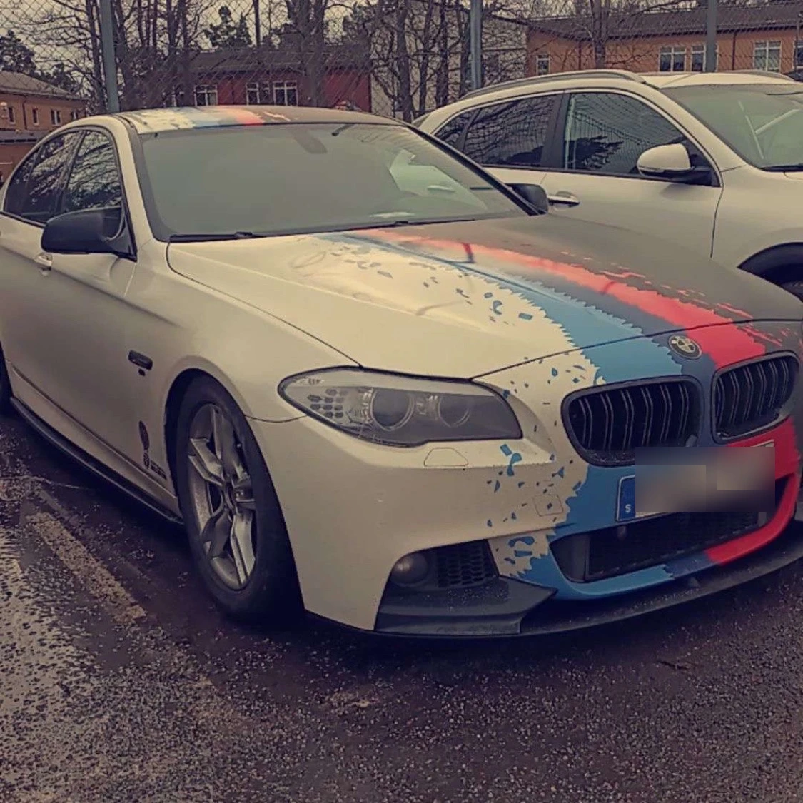 BMW 5L spotted in Stockholms län, Sverige