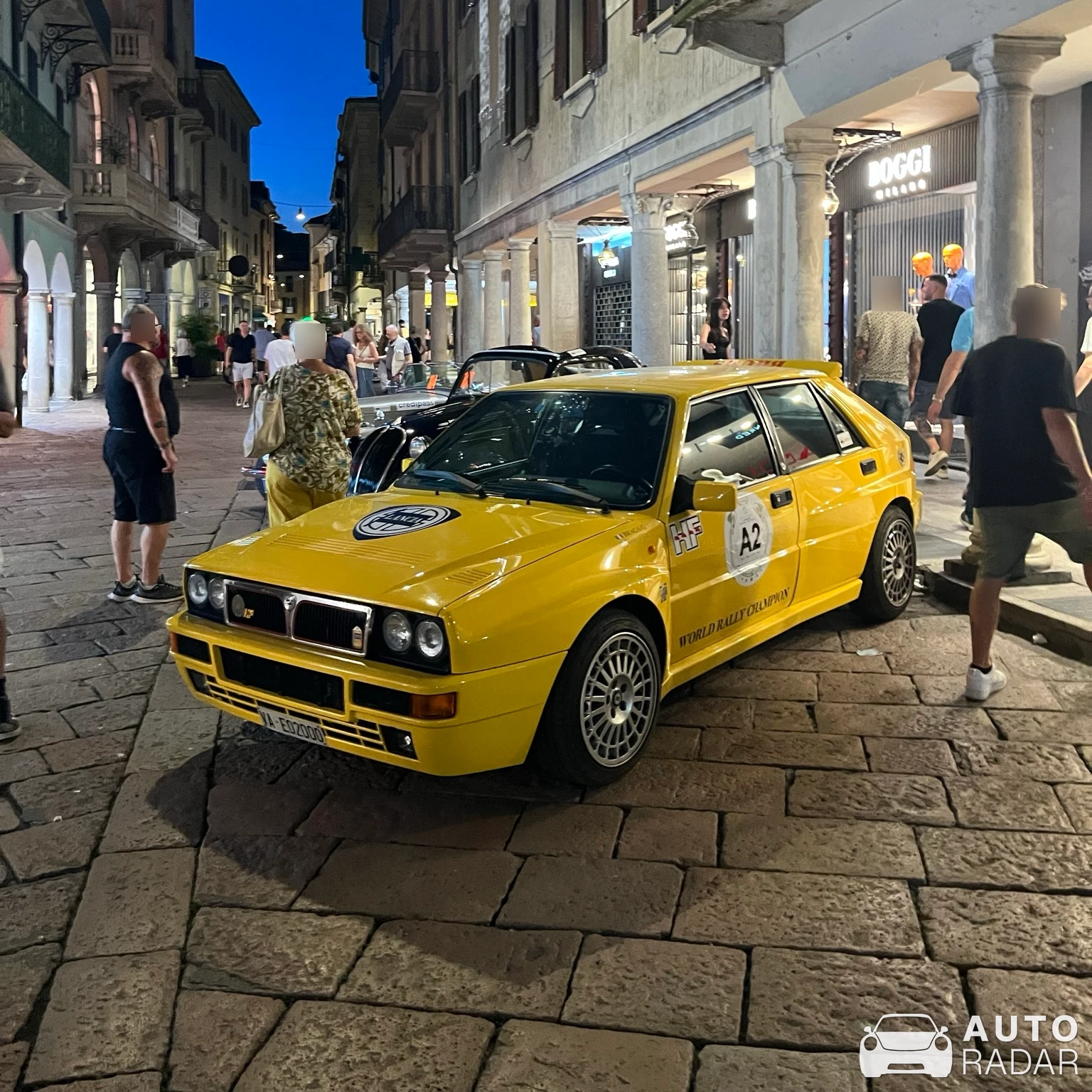 Lancia Delta HF Integrale Evo spotted in Varese
