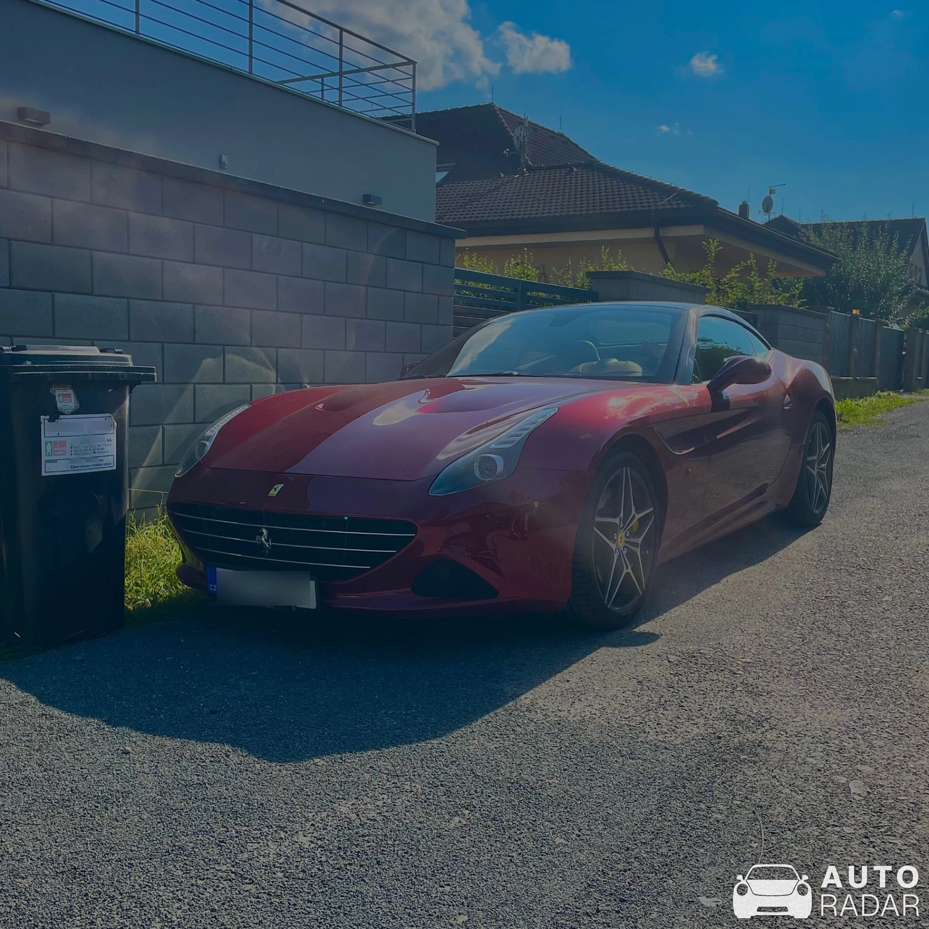 Ferrari California T spotted in Praha-Libuš, Czechia