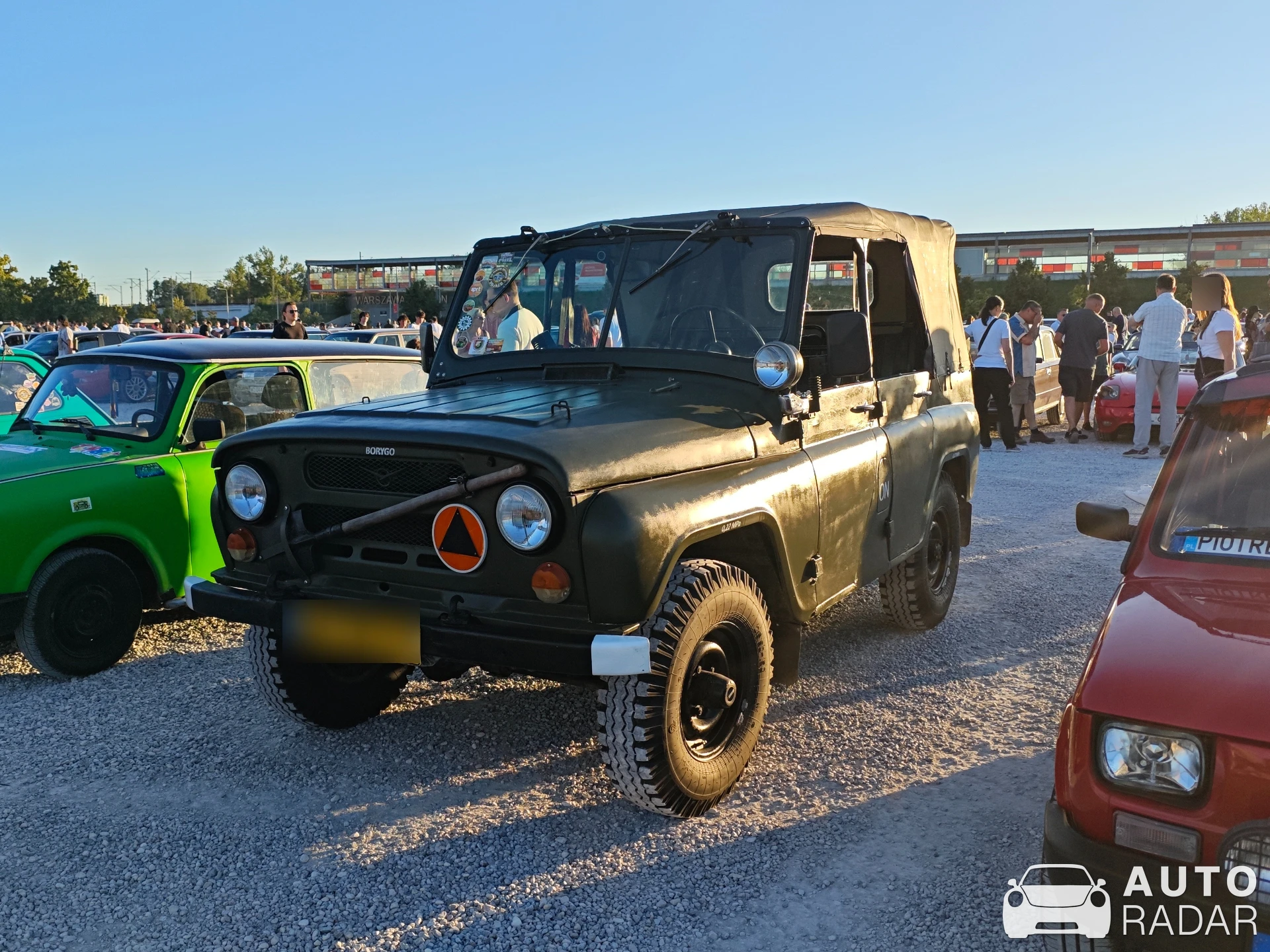 UAZ 469 spotted in Warszawa