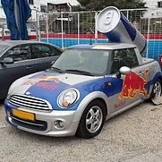 Mini Cooper Red Bull spotted in Kleppe, Norge