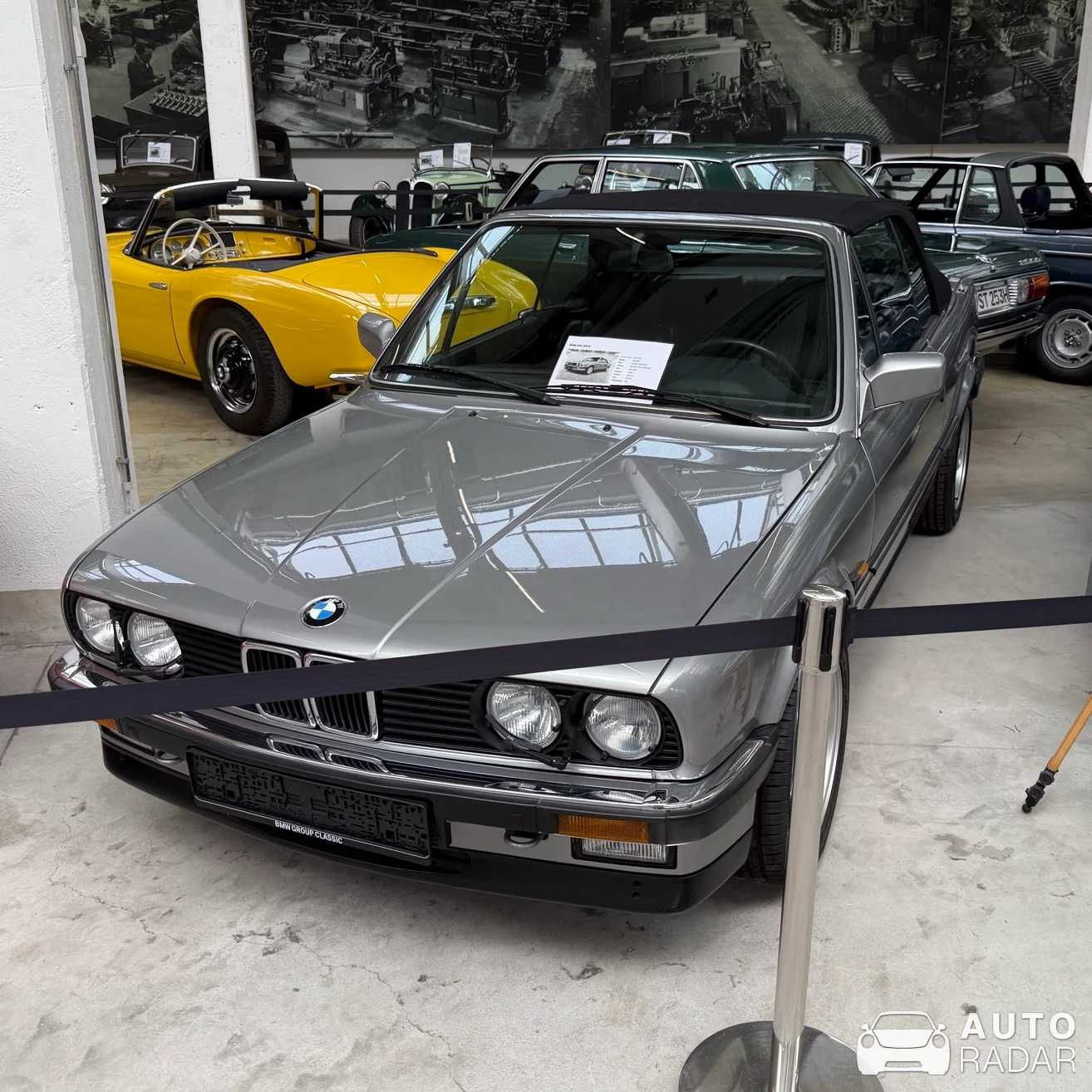 BMW 3 Series E30 Cabriolet spotted in München