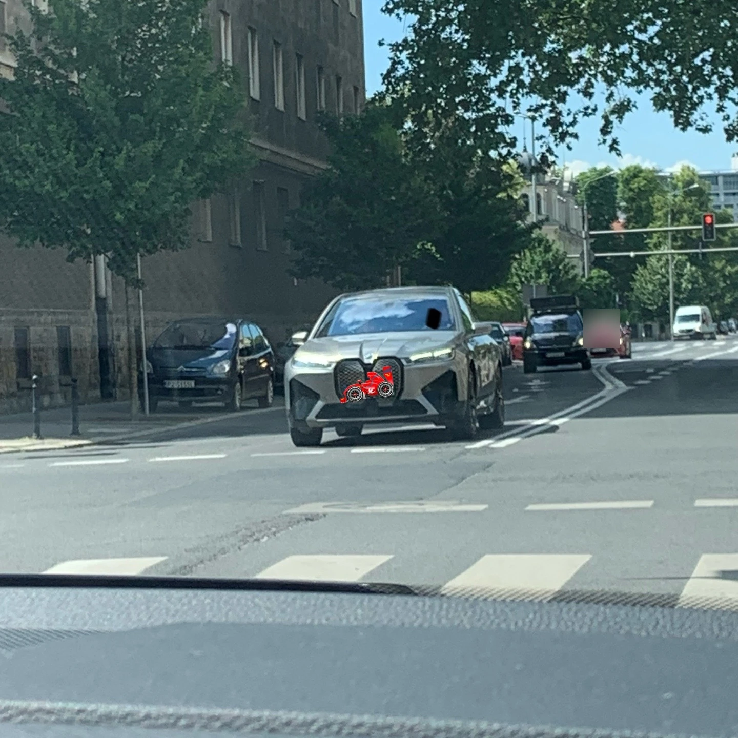 BMW iX i20 spotted in Poznań, Polska