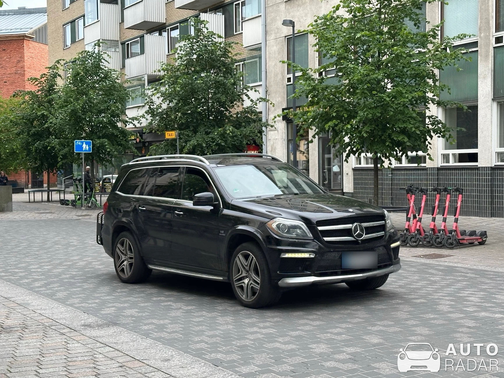 Mercedes-Benz GL 63 AMG X166 spotted in Jyväskylä