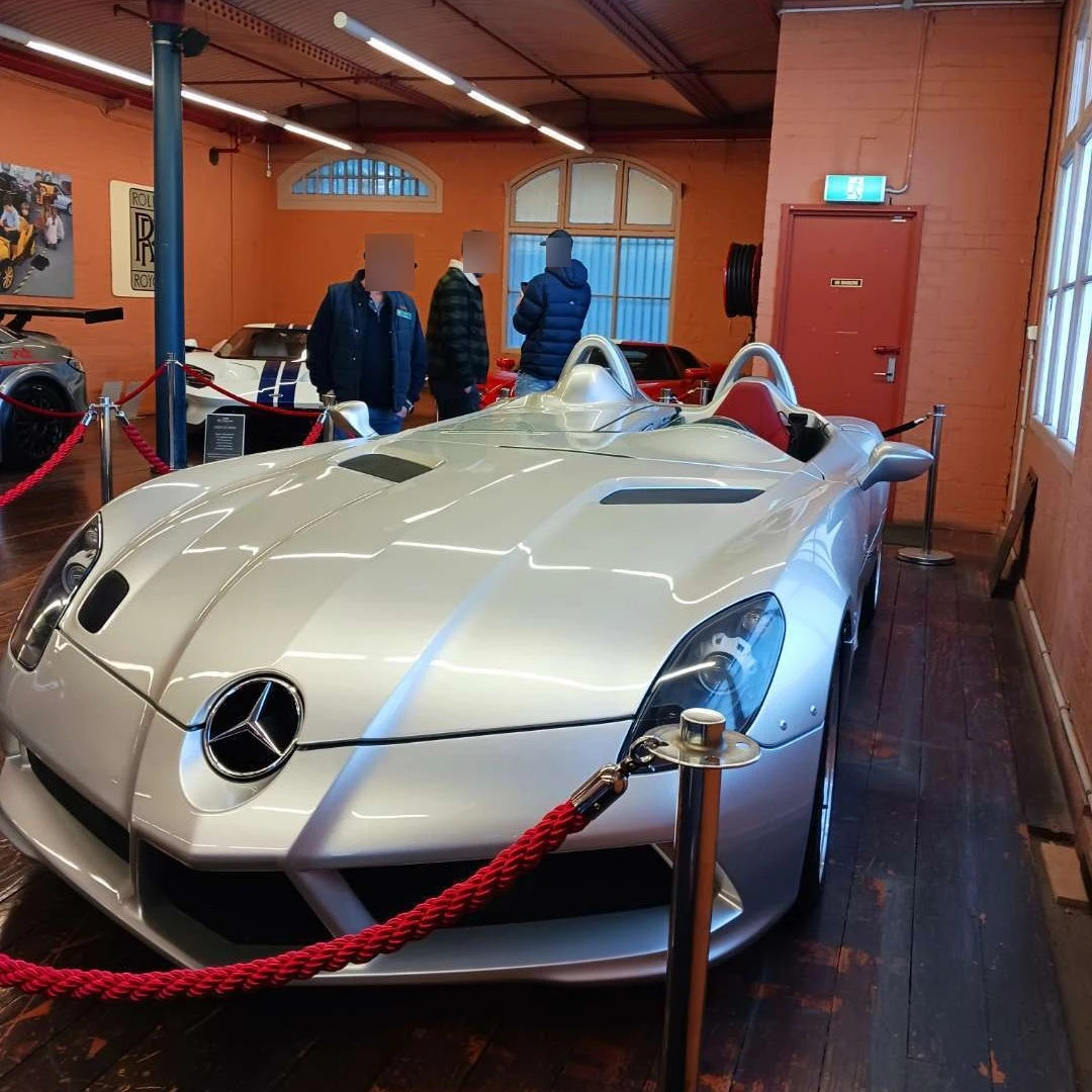 Mercedes-Benz SLR McLaren Stirling Moss spotted in Docklands, Australia