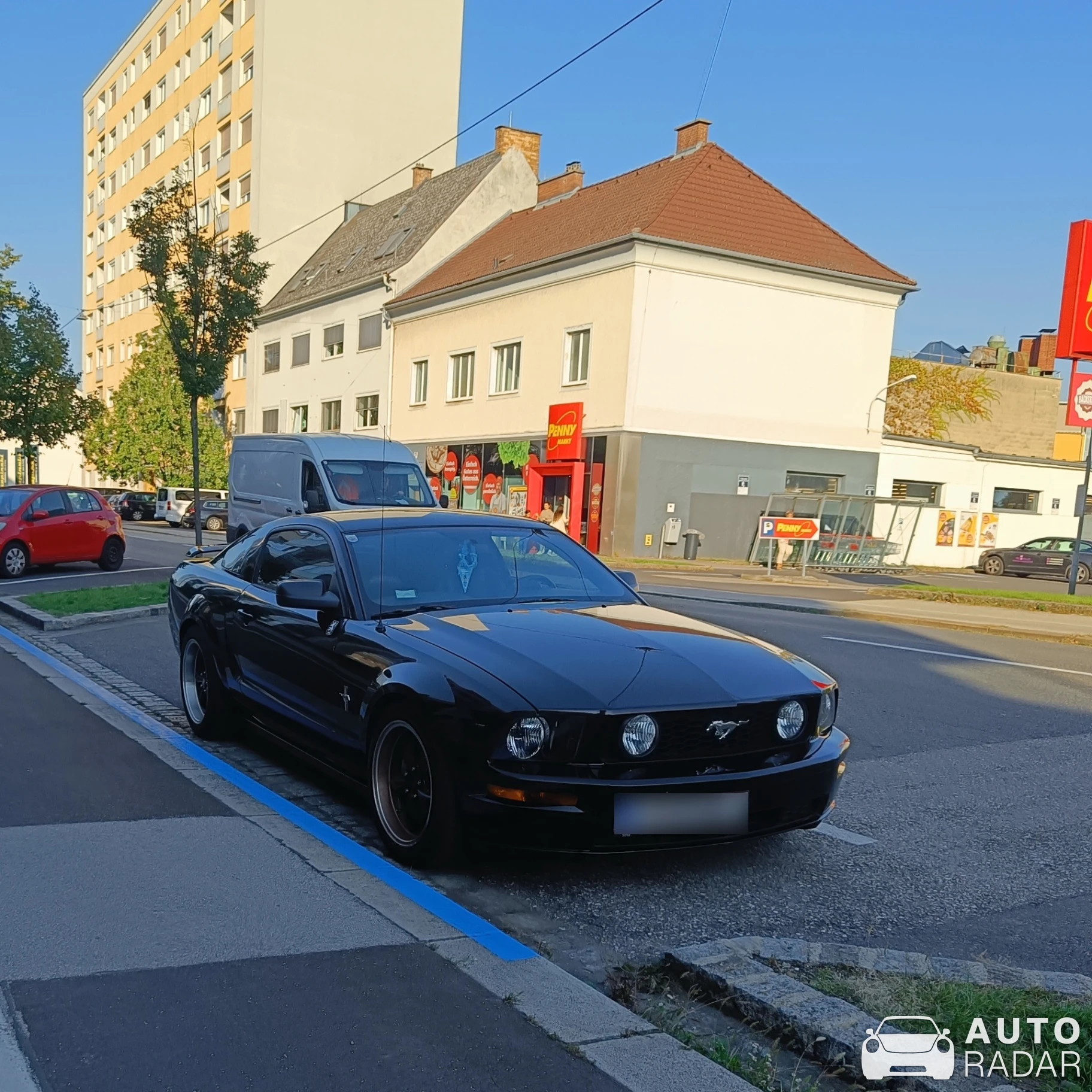 Ford Mustang spotted in Linz, Austria