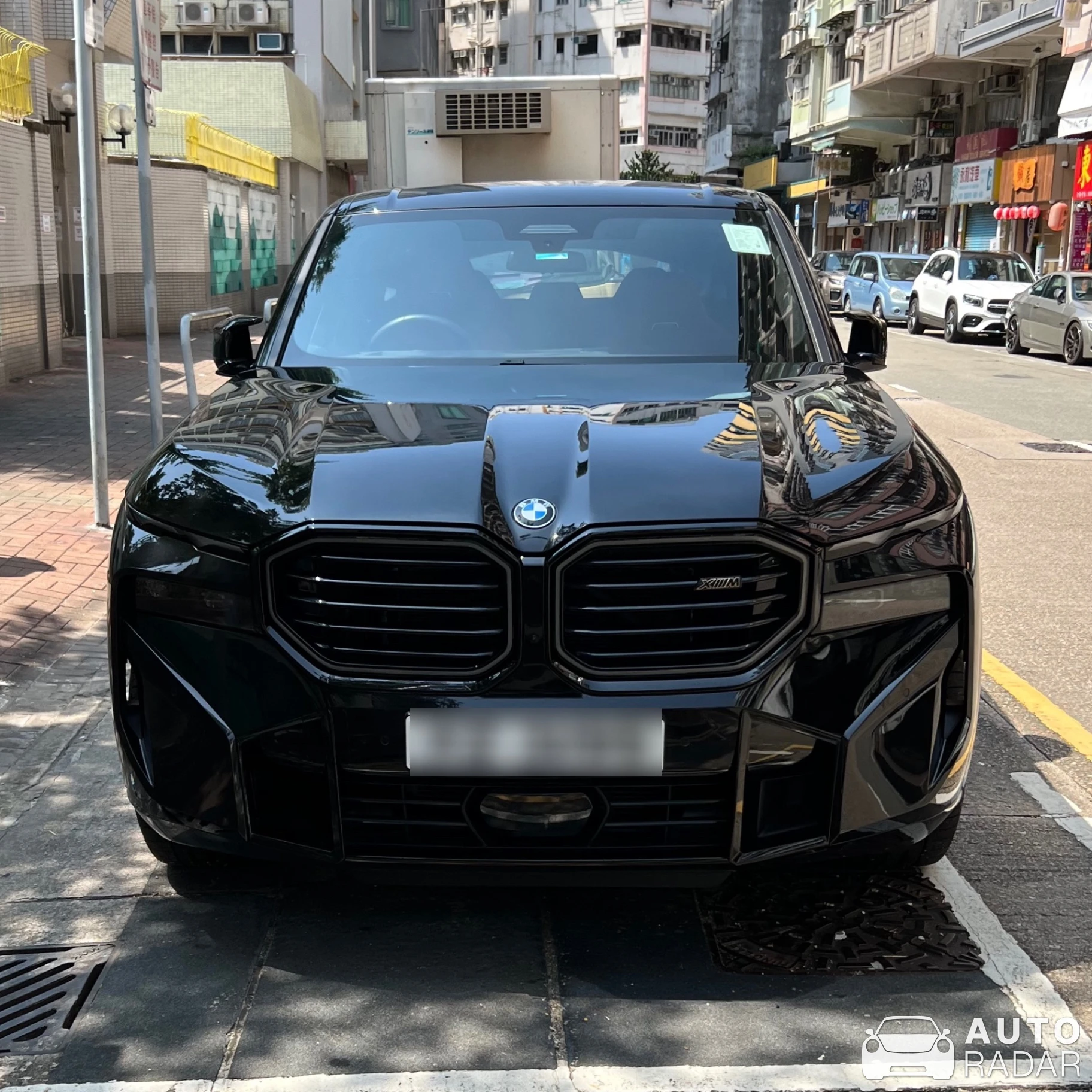 BMW XM G09 spotted in Kowloon, Hong Kong