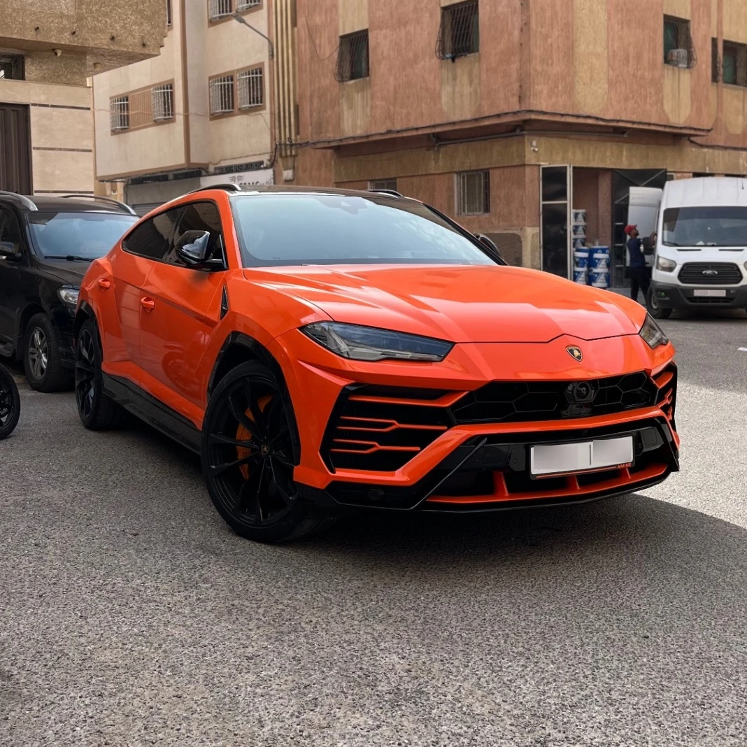 Lamborghini Urus spotted in Casablanca, Morocco