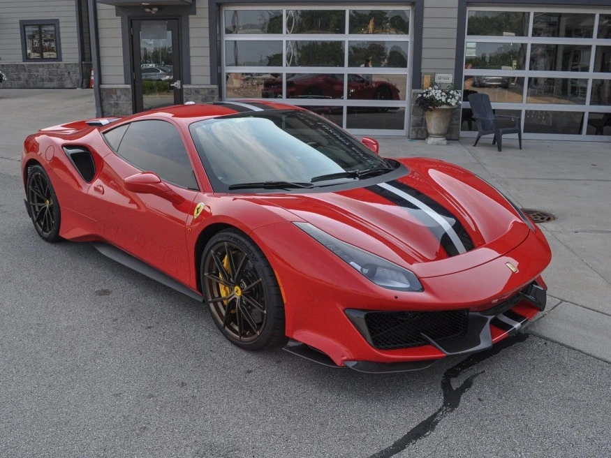 Ferrari 488 Pista spotted in Vlorë, Albania