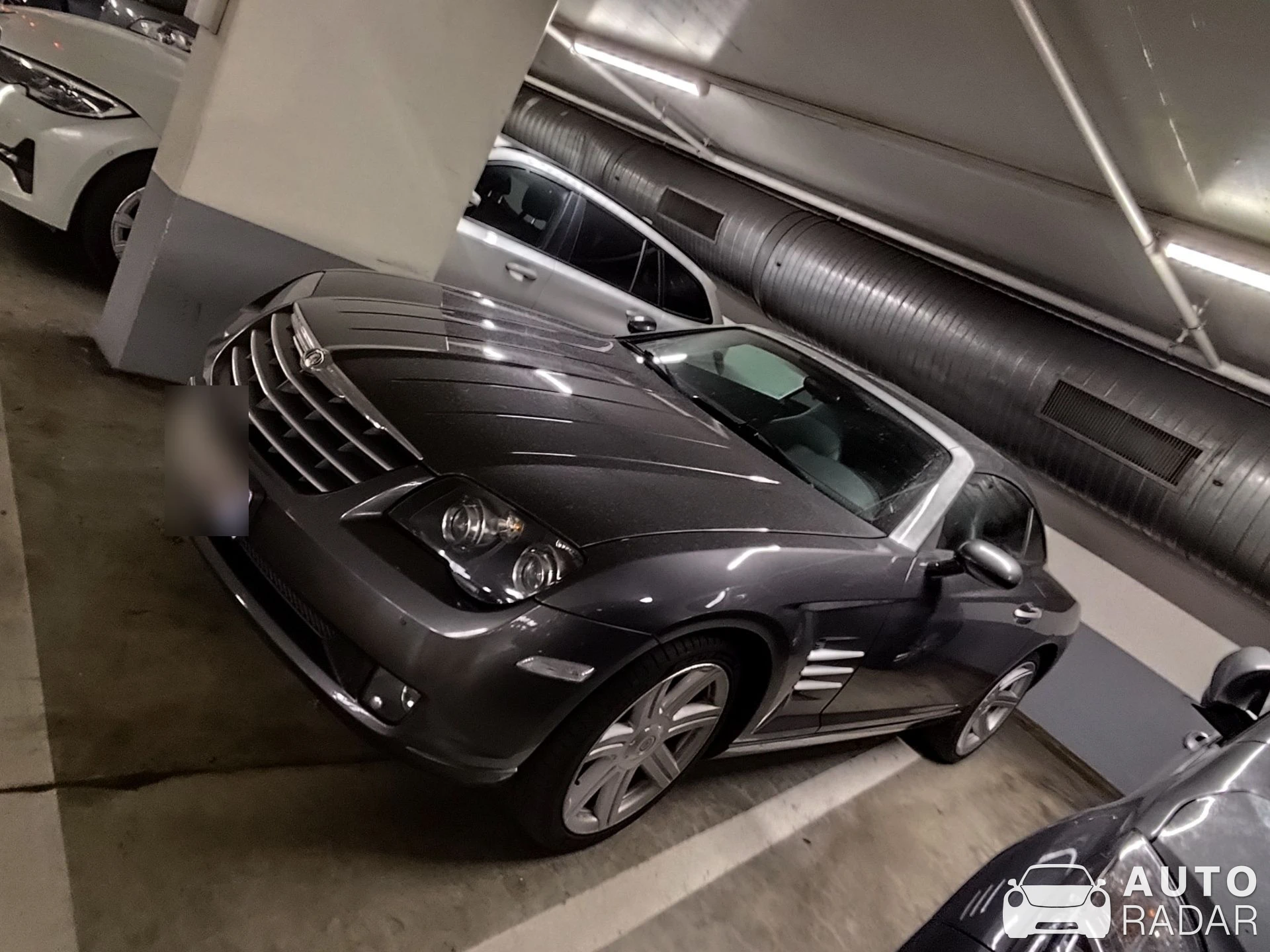 Chrysler Crossfire Roadster SRT-6 spotted in Lausanne