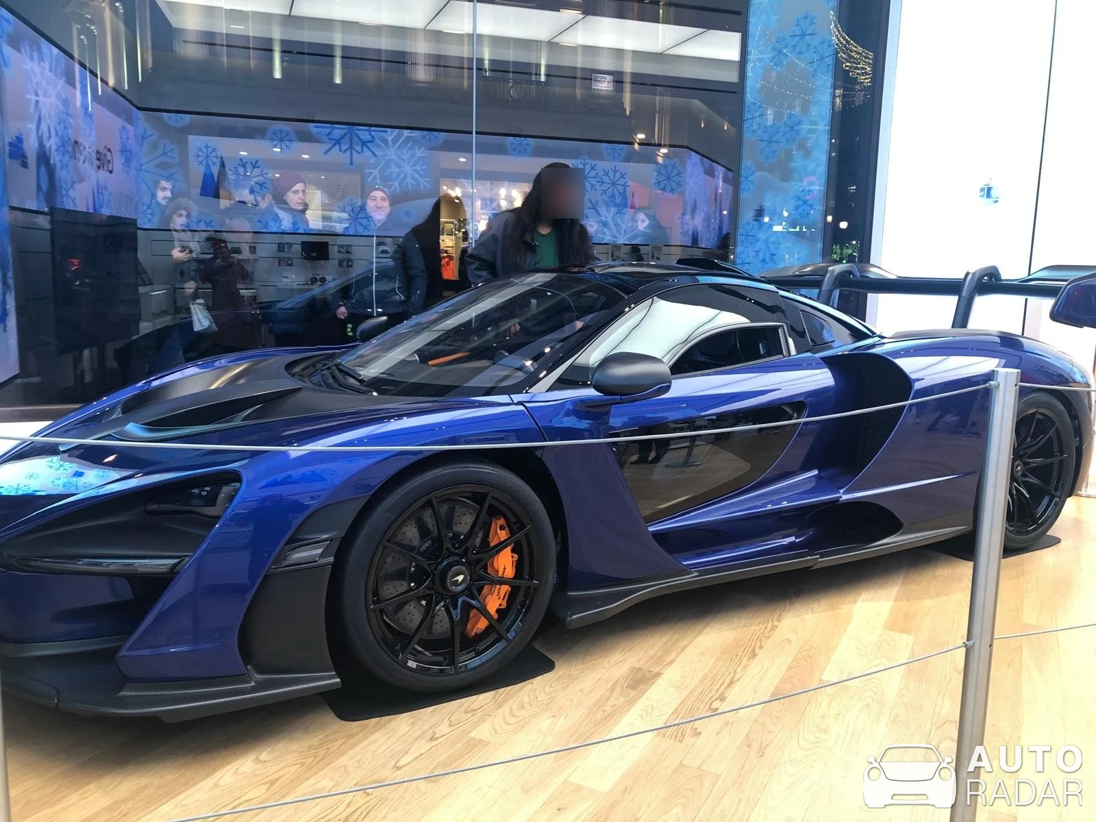 McLaren Senna spotted in London, United Kingdom