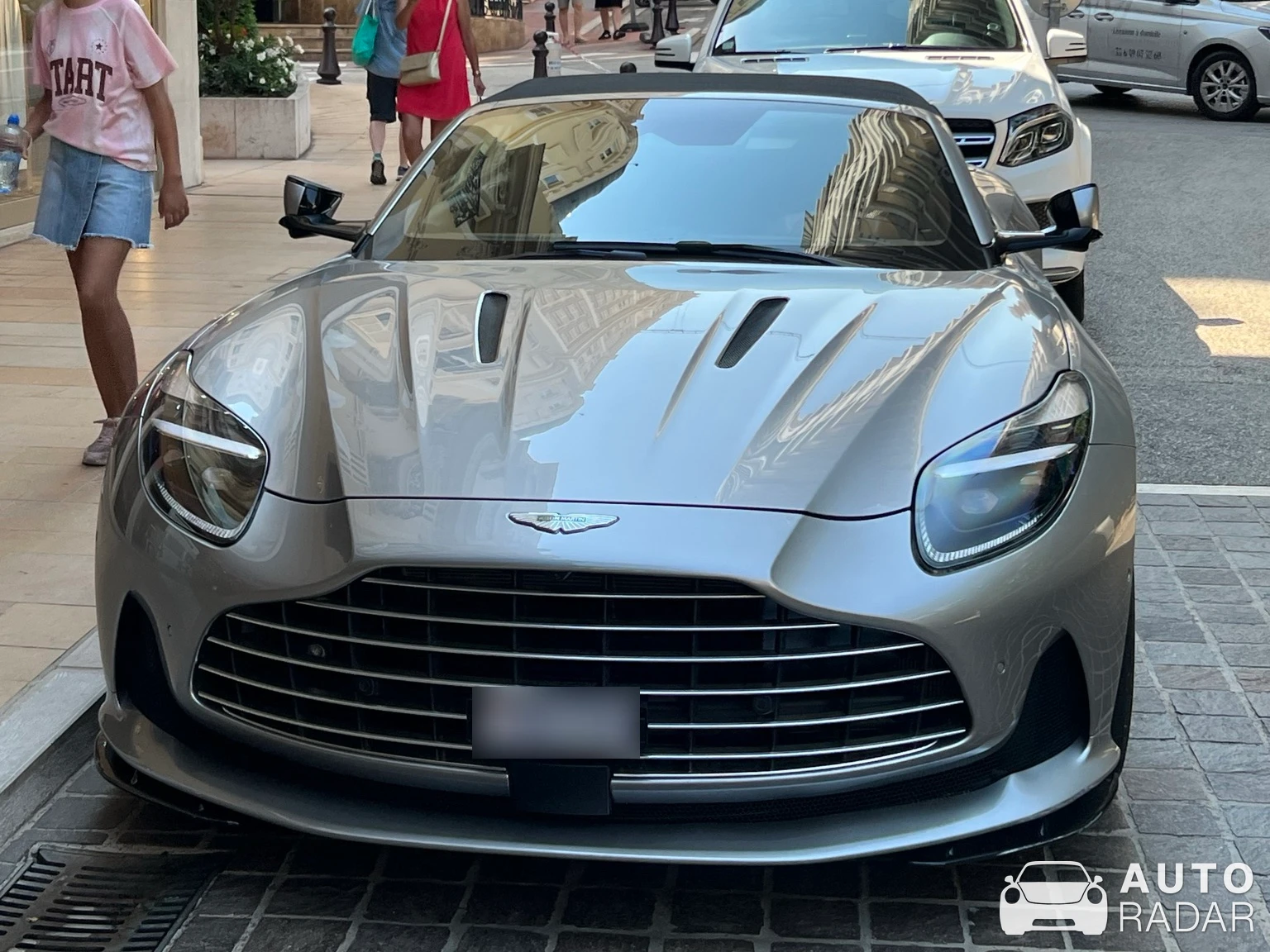 Aston Martin DB12 Volante spotted in Monaco