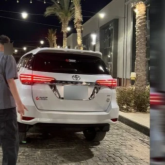 Toyota Fortuner spotted in El Khalifa, Egypt