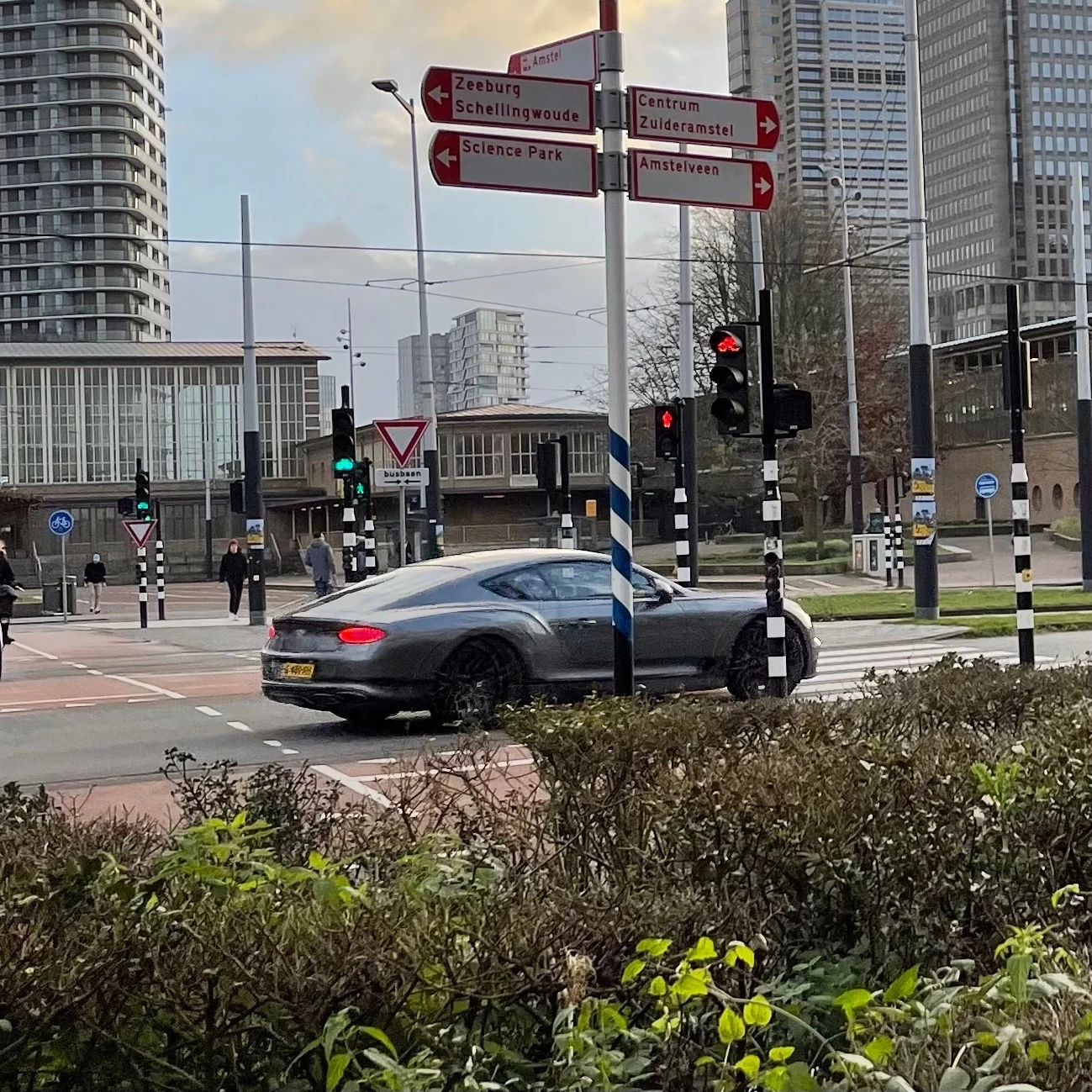 Bentley Continental GT spotted in Amsterdam, Nederland