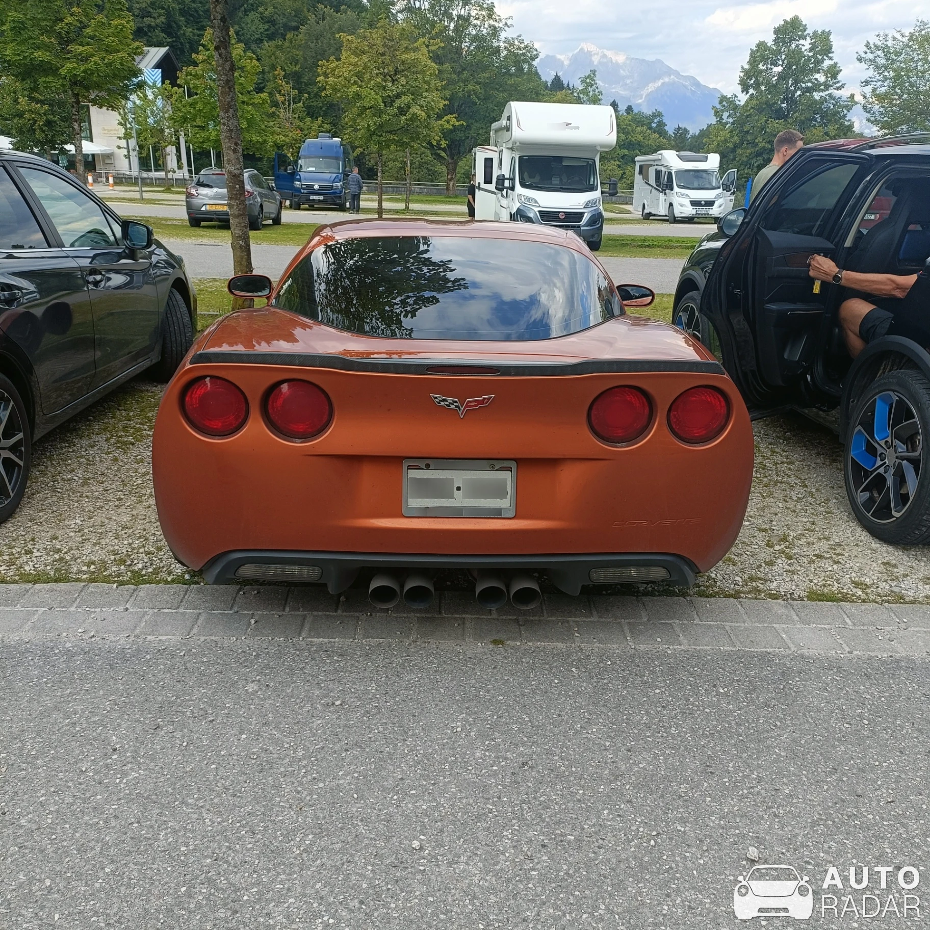 Chevrolet Corvette C6 Grand Sport spotted in Berchtesgaden, Germany