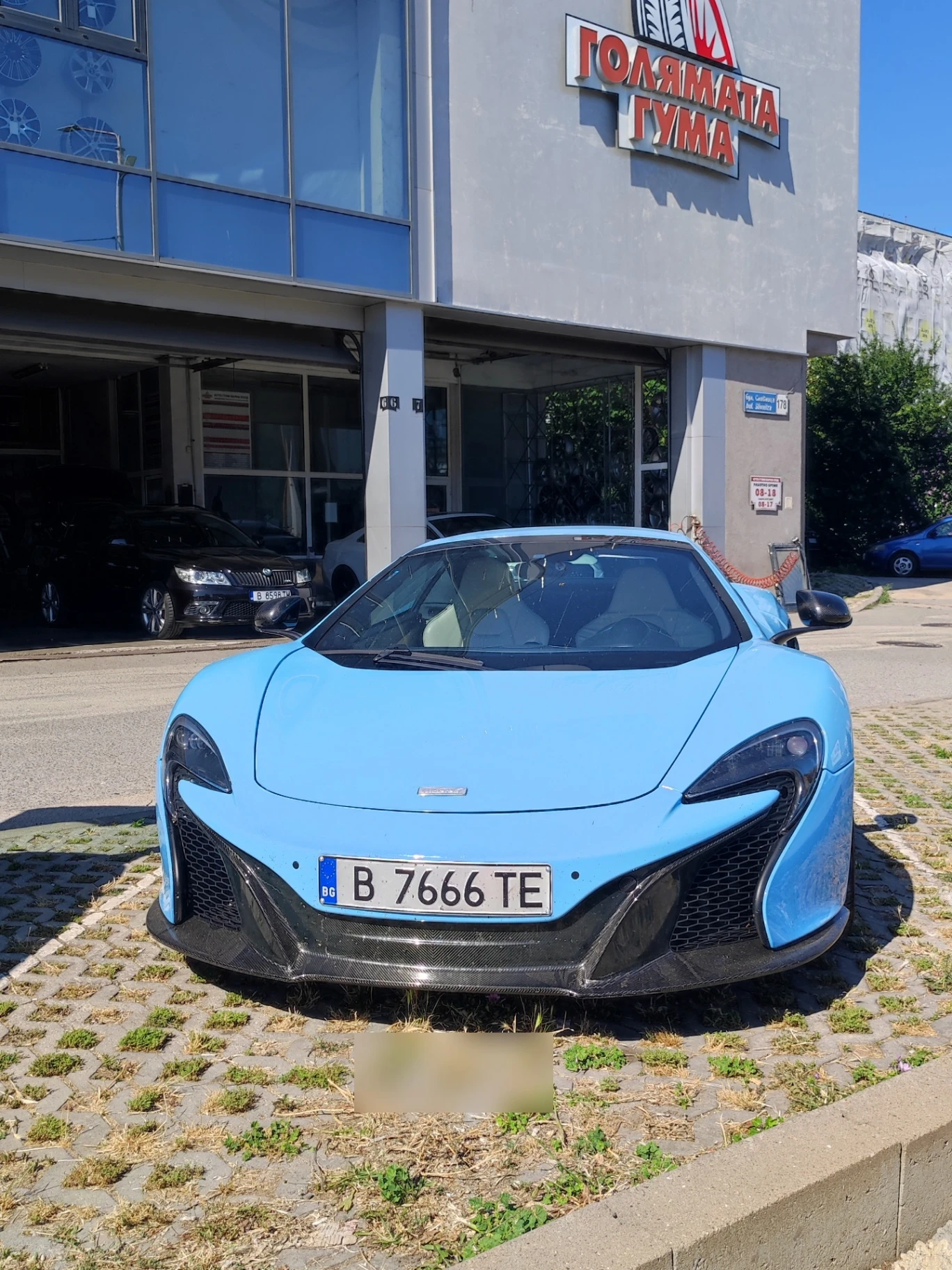 McLaren 650S spotted in Varna, Bulgaria