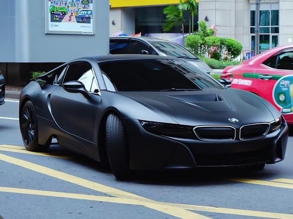BMW i8 spotted in Pathum Wan, Thailand