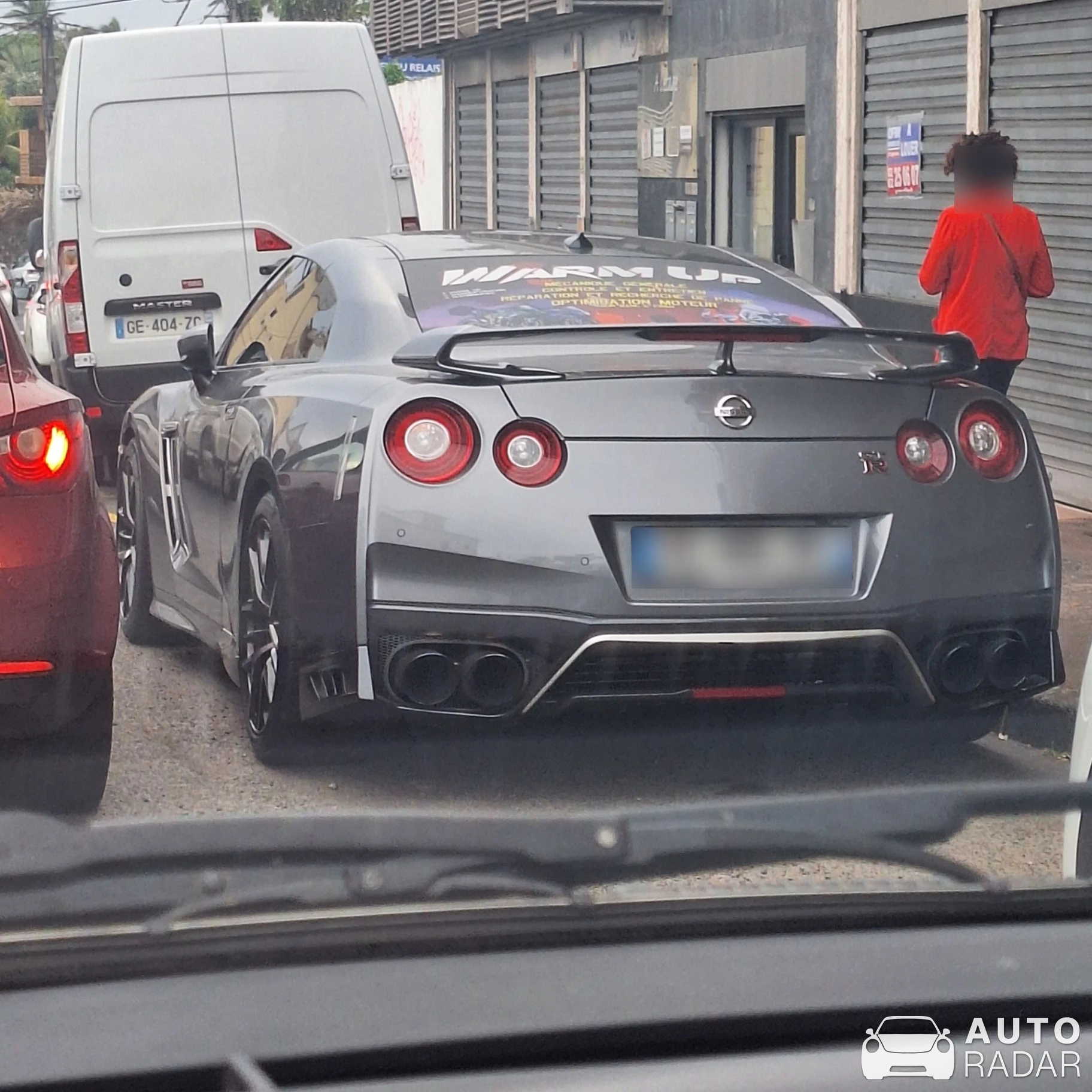 Nissan GT-R spotted in Saint-Pierre, Réunion