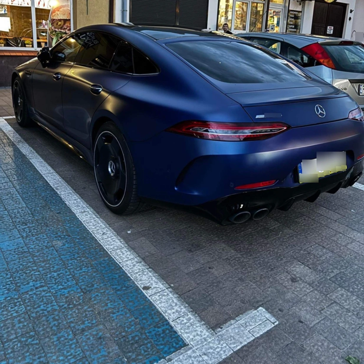 mercedes gt63 spotted in Turek, Polska