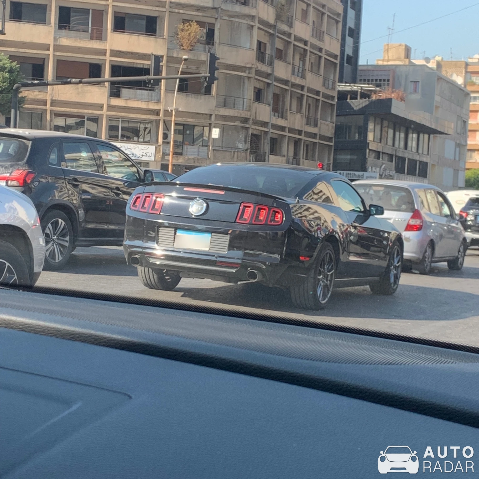 Ford Mustang GT spotted in Beirut, Lebanon