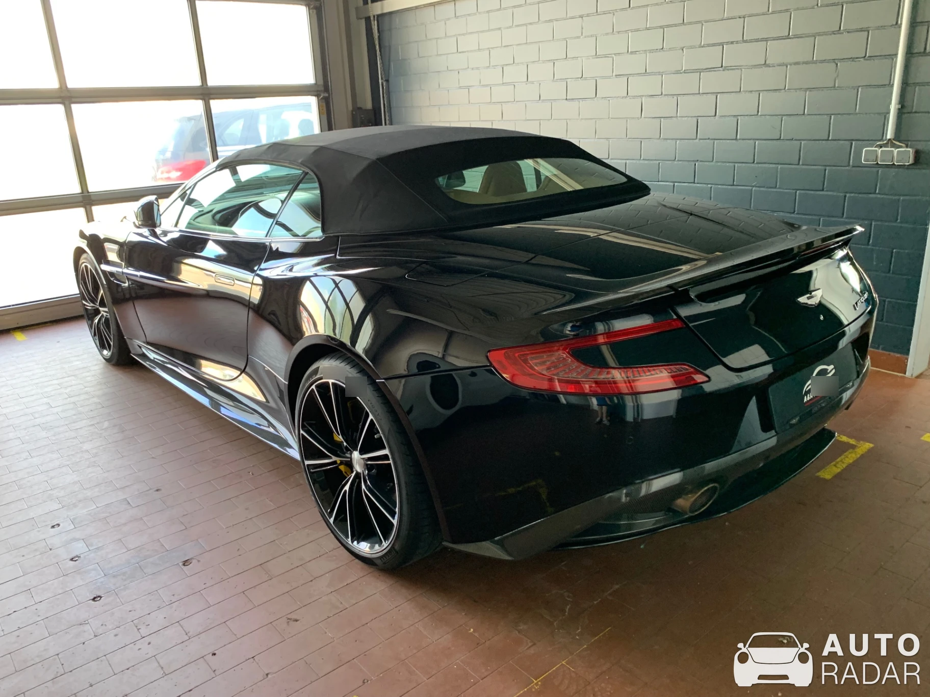 Aston Martin Vanquish Volante spotted in Erfurt, Germany