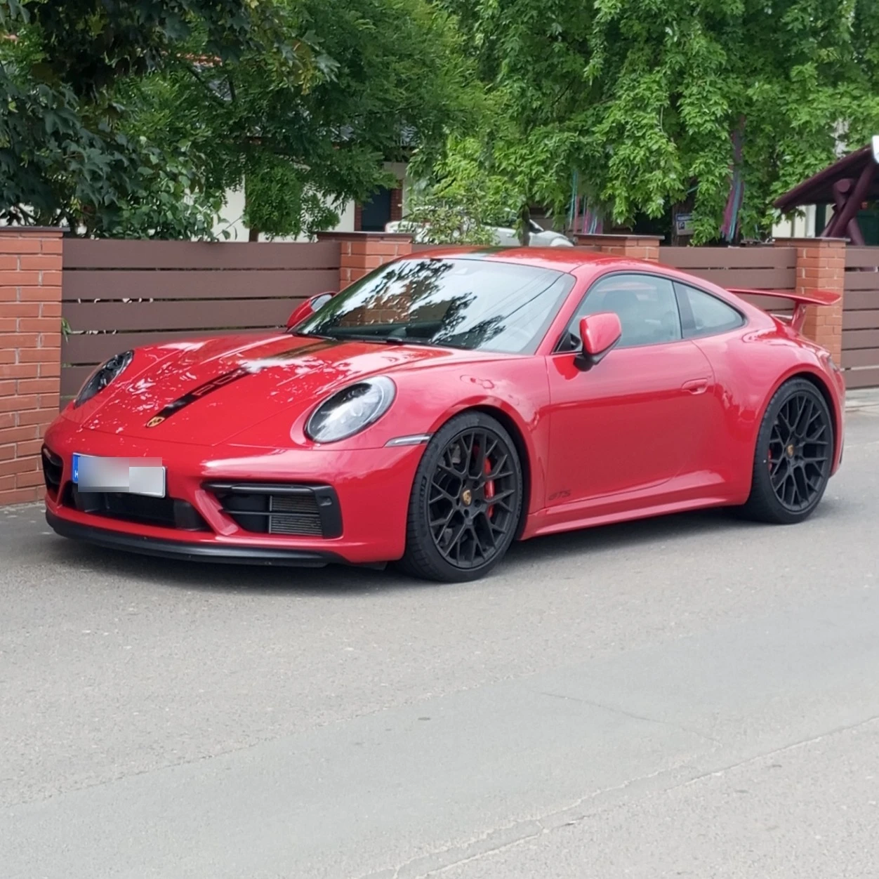 Porsche 992 Carrera 4 GTS spotted in Bocskaikert, Magyarország