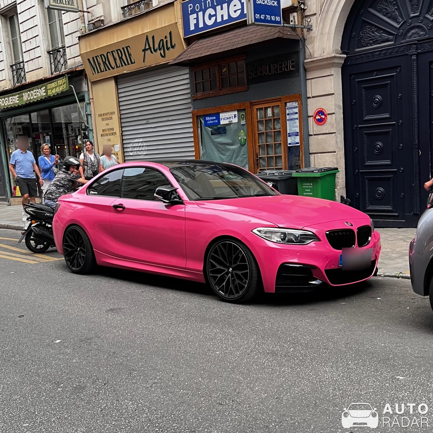 BMW M235i Sedan spotted in Paris, France